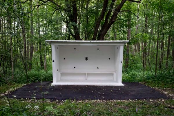 Владимир Чернышёв (Графика цифровая (принты) - 
                  70 x 50 см) Остановка