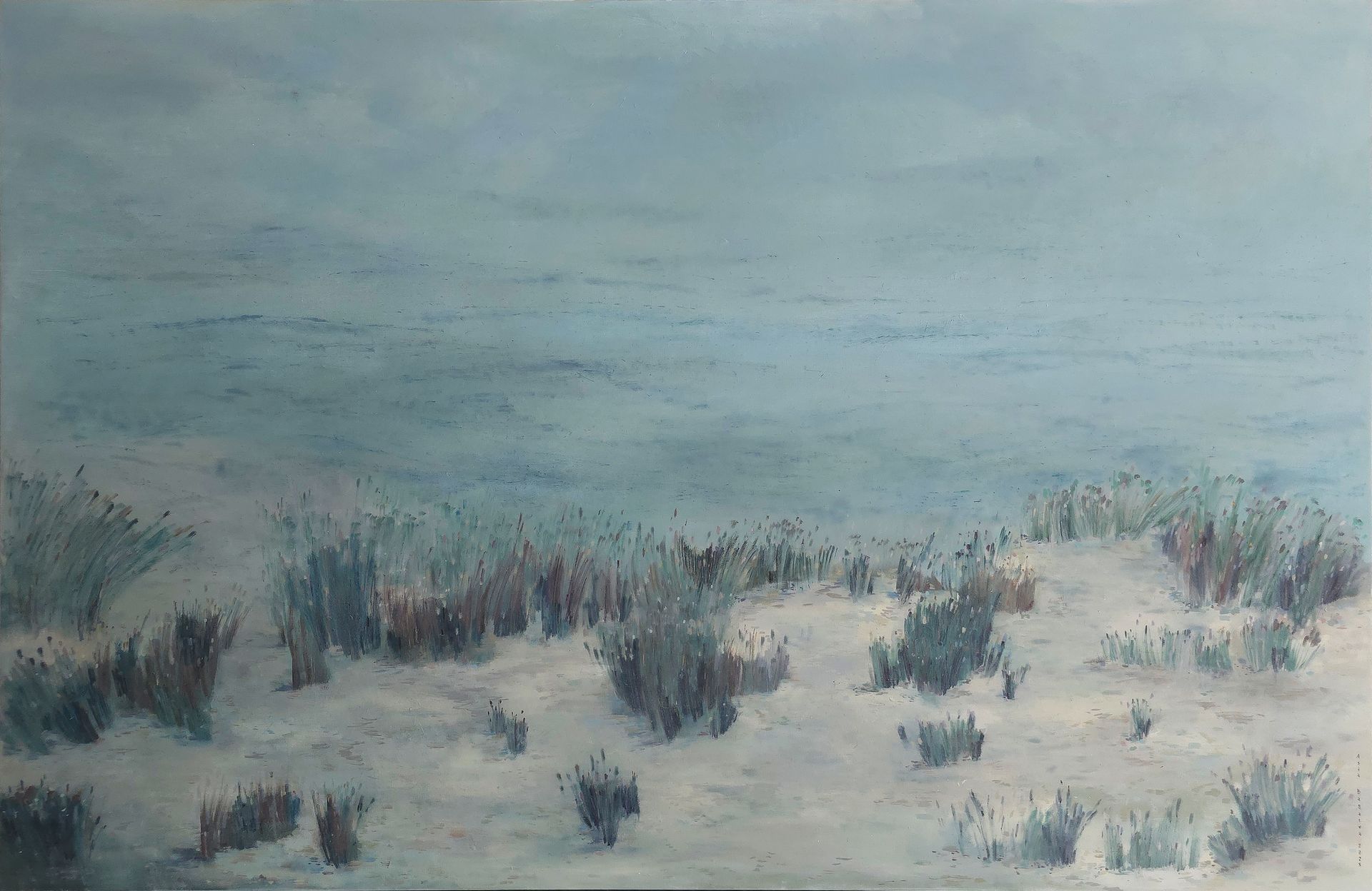 Ася Багаева (Картина, живопись - 
                  200 x 130 см) Утес
