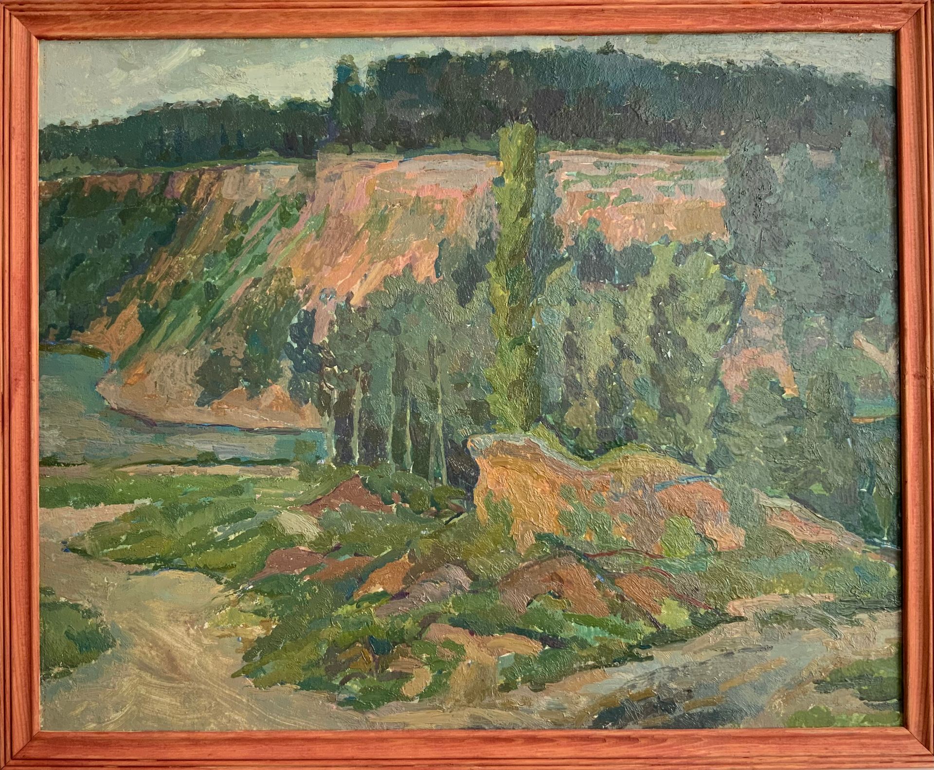 Елизавета Тульчинская (Картина, живопись - 
                  47 x 38.5 см) Карьер