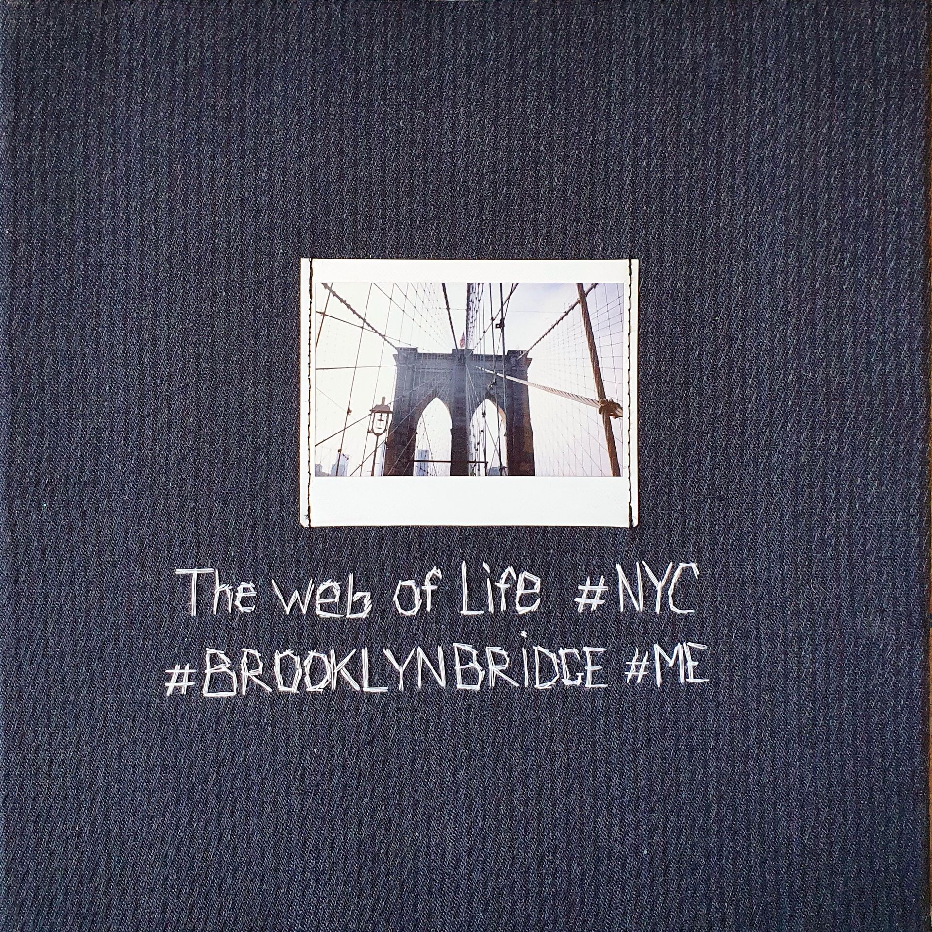 Маша Ив (Фотография - 
                  30 x 30 см) Искусство момента.  The web of life. NYC