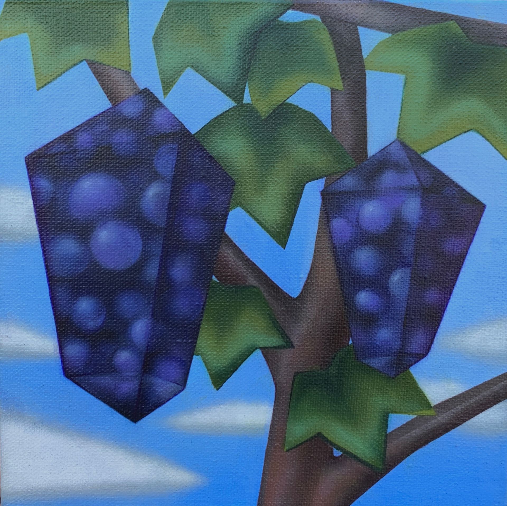 СВЕТ-ЛАНА (Картина, живопись - 
                  20 x 20 см) Пока не доспел