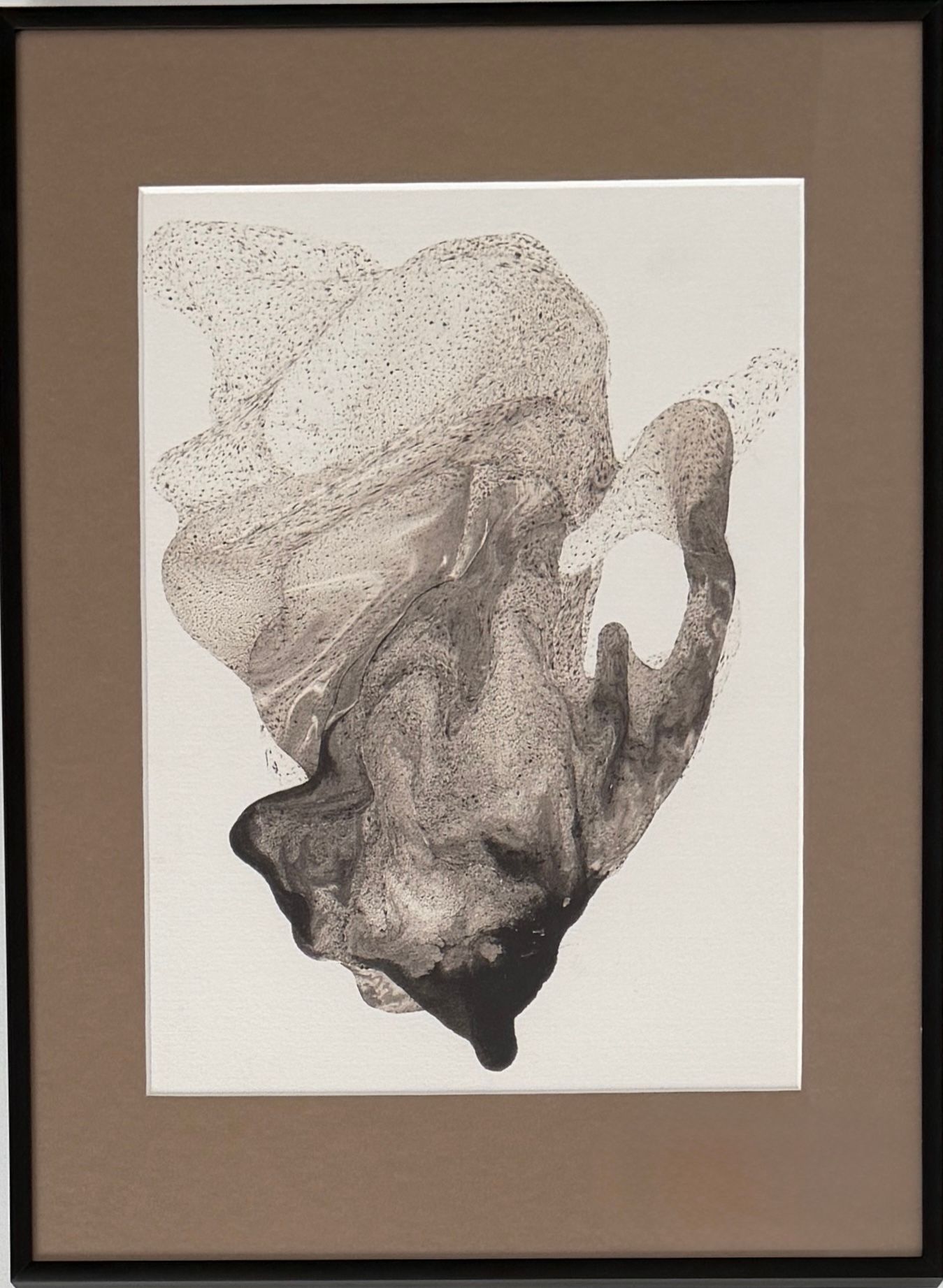 Виктория Марченко (Авторская графика - 
                  30 x 40 см) Из серии "Следы эфира"