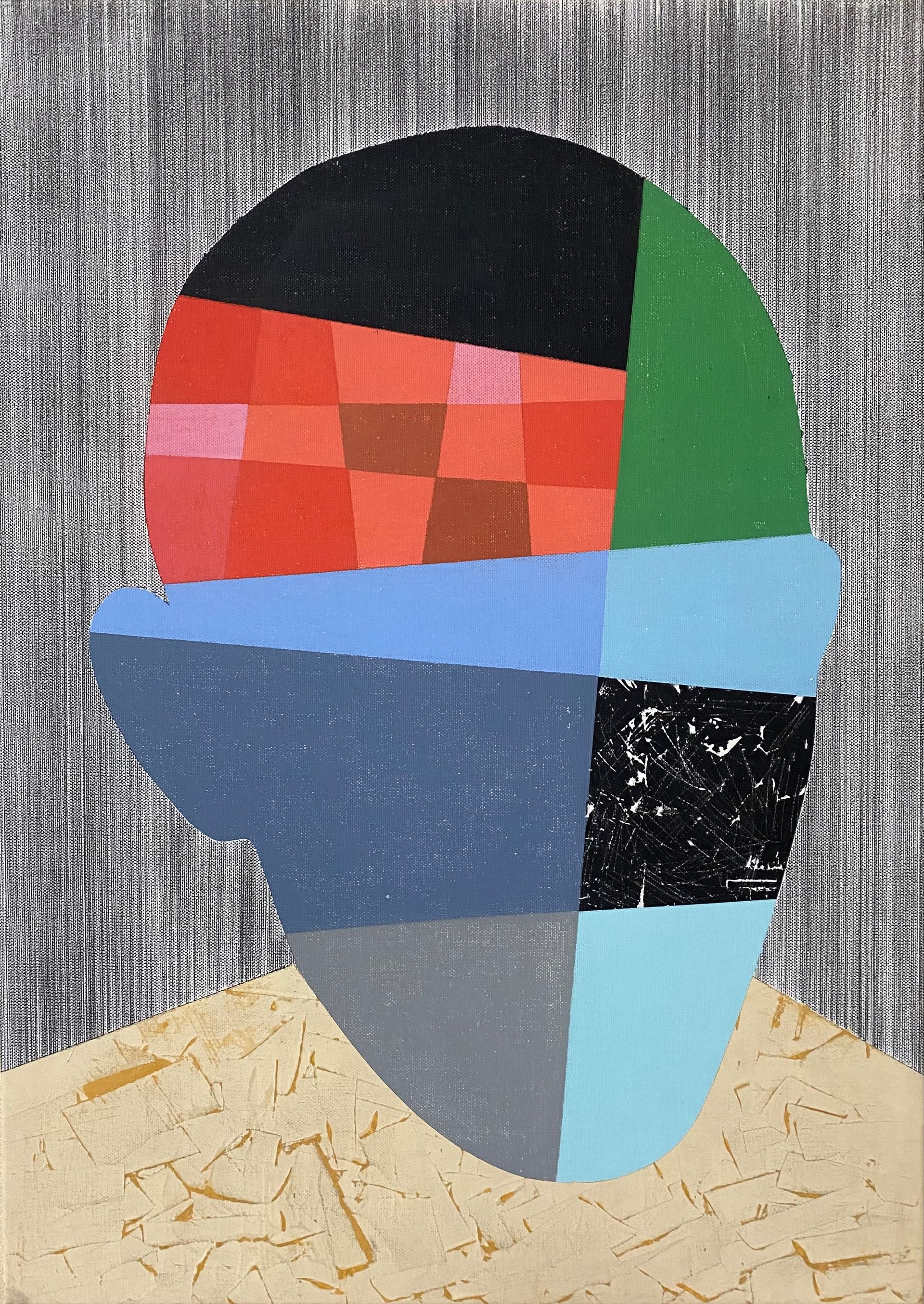 Юрий Ростиславский (Картина, живопись - 
                  50 x 70 см) Face
