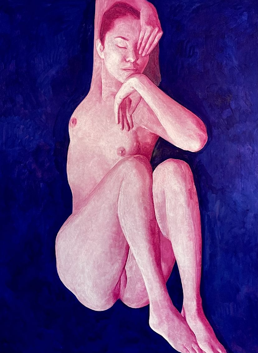 Светлана Чимид (Картина, живопись - 
                  120 x 160 см) Паша
