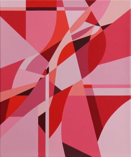 Илья Кукушкин (Картина, живопись - 
                  50 x 60 см) Das Rot Improvisation