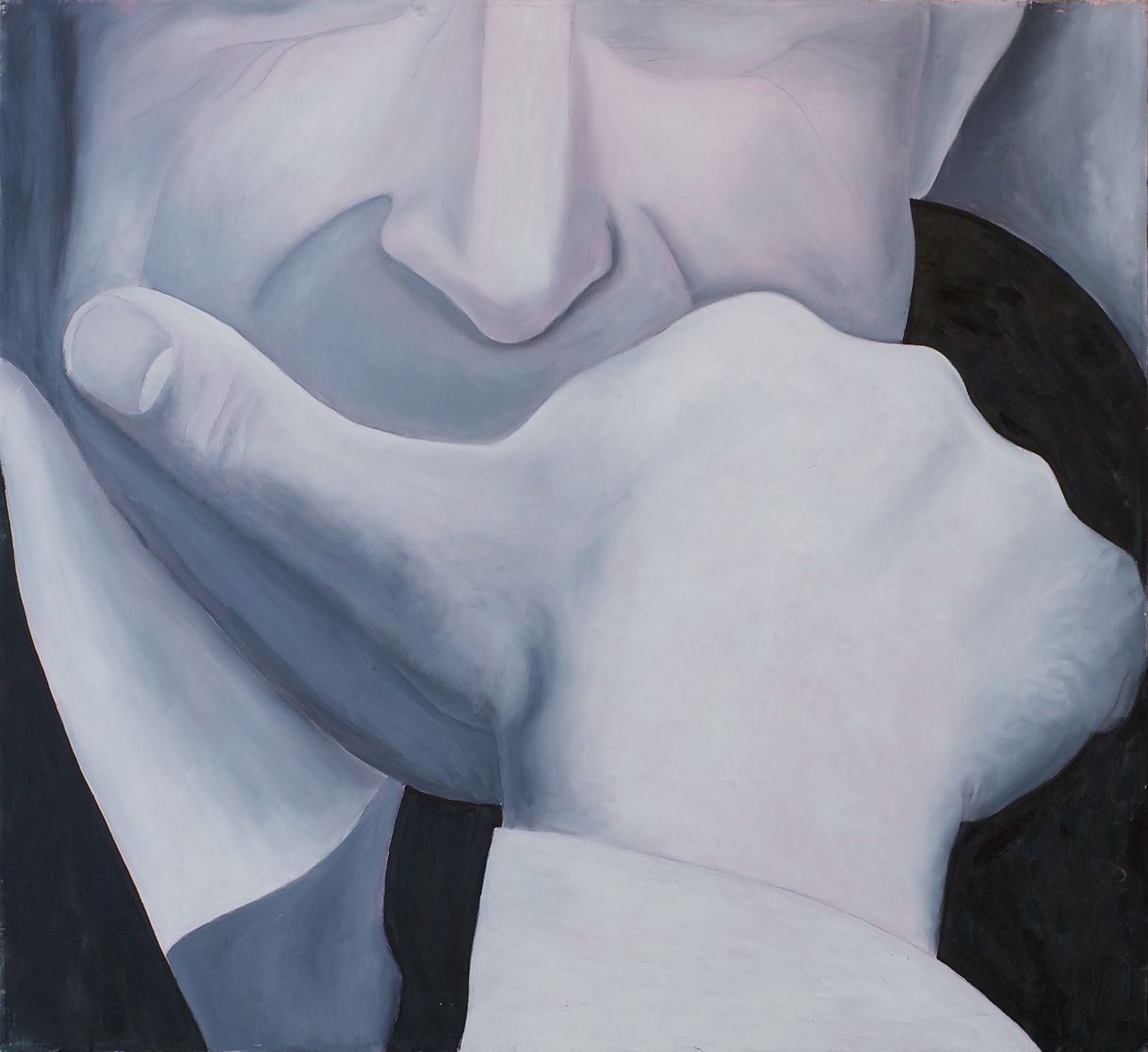 Лацис Нормунд (Картина, живопись - 
                  120 x 110 см) Без названия