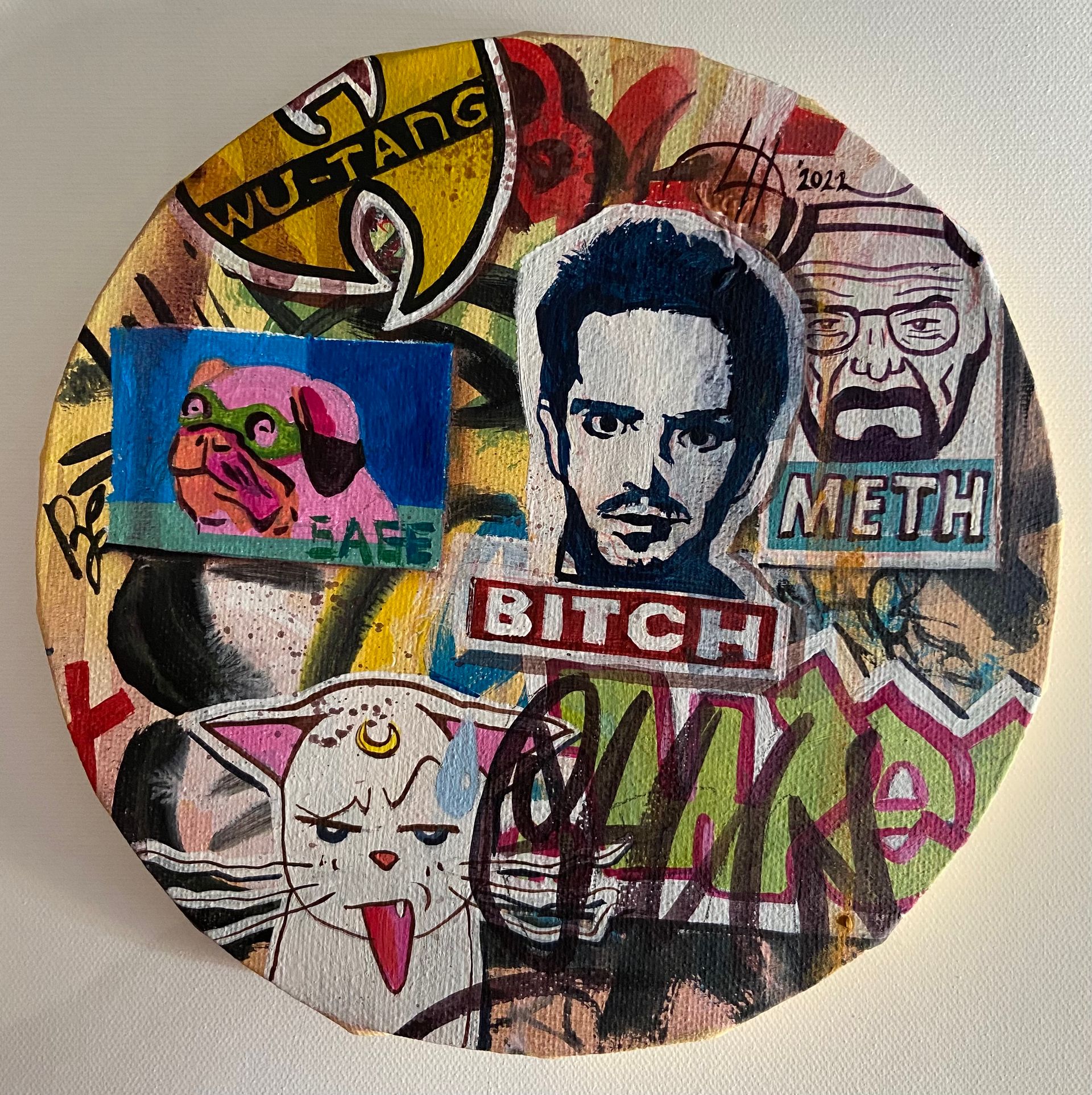 Динара Хёртнагль (Картина, живопись - 
                  20 x 20 см) Generation Pepsi. Breaking bad