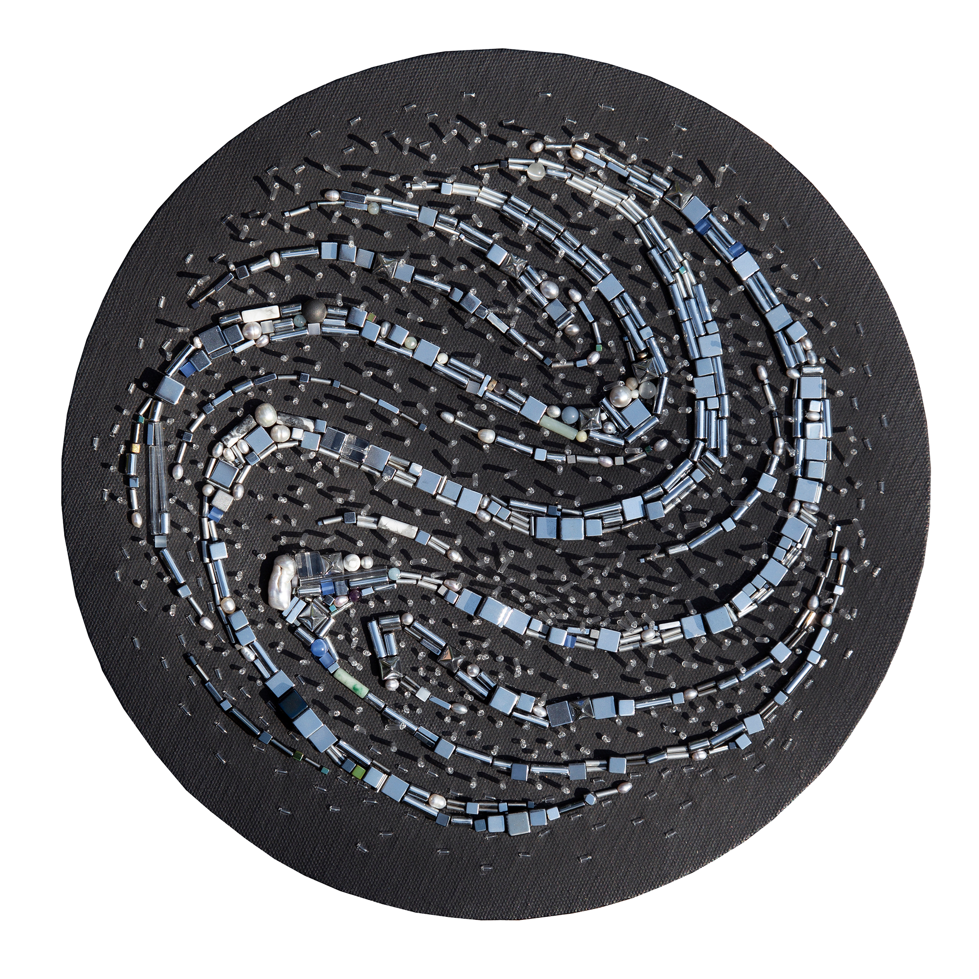 Елизавета Журавлева (Картина, живопись - 
                  30 x 30 см) Атмосферный вихрь