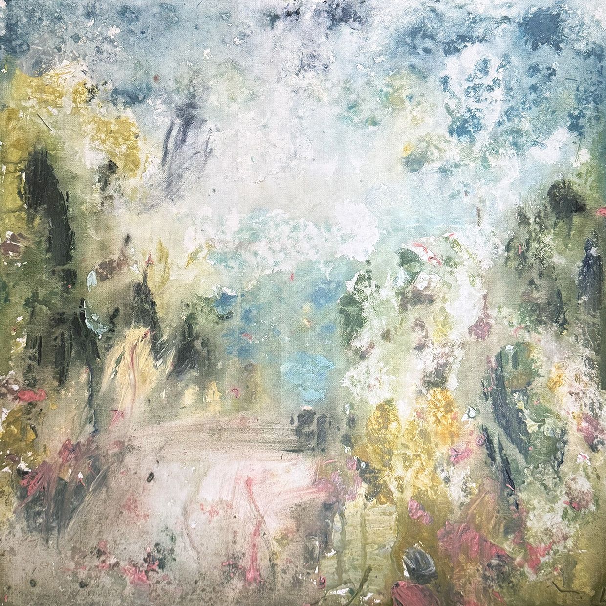 Алина Смолина (Авторская графика - 
                  50 x 50 см) Дышать