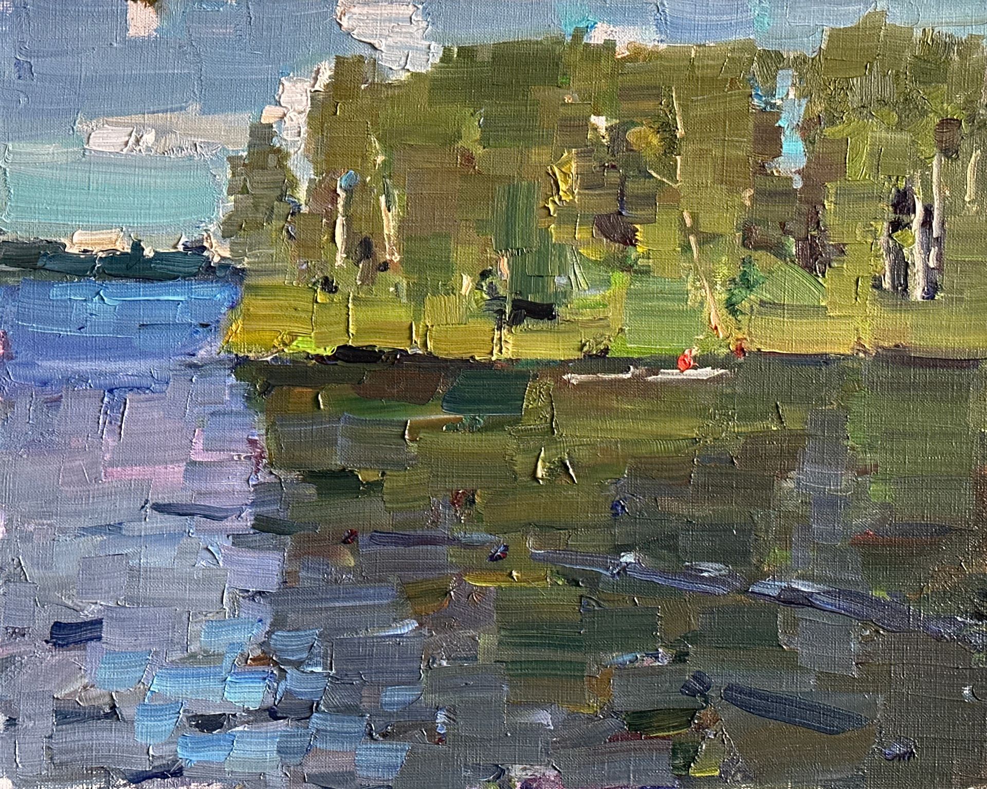 Илья Хахарев (Картина, живопись - 
                  50 x 40 см) Летний день