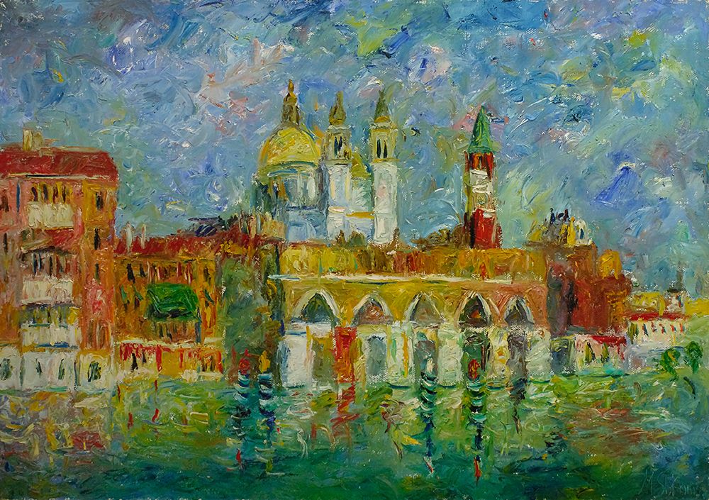Михаил Шканин (Картина, живопись - 
                  100 x 70 см) Венеция