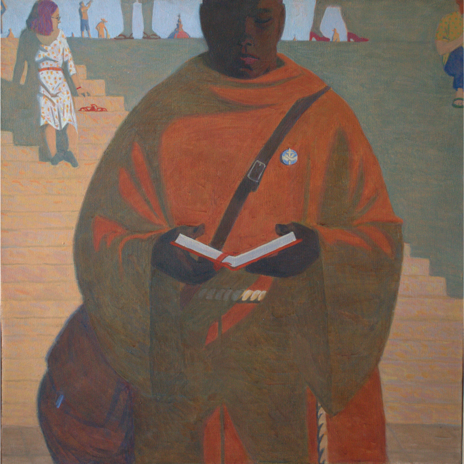 Анастасия Мотина (Картина, живопись - 
                  75 x 75 см) Christianismus
