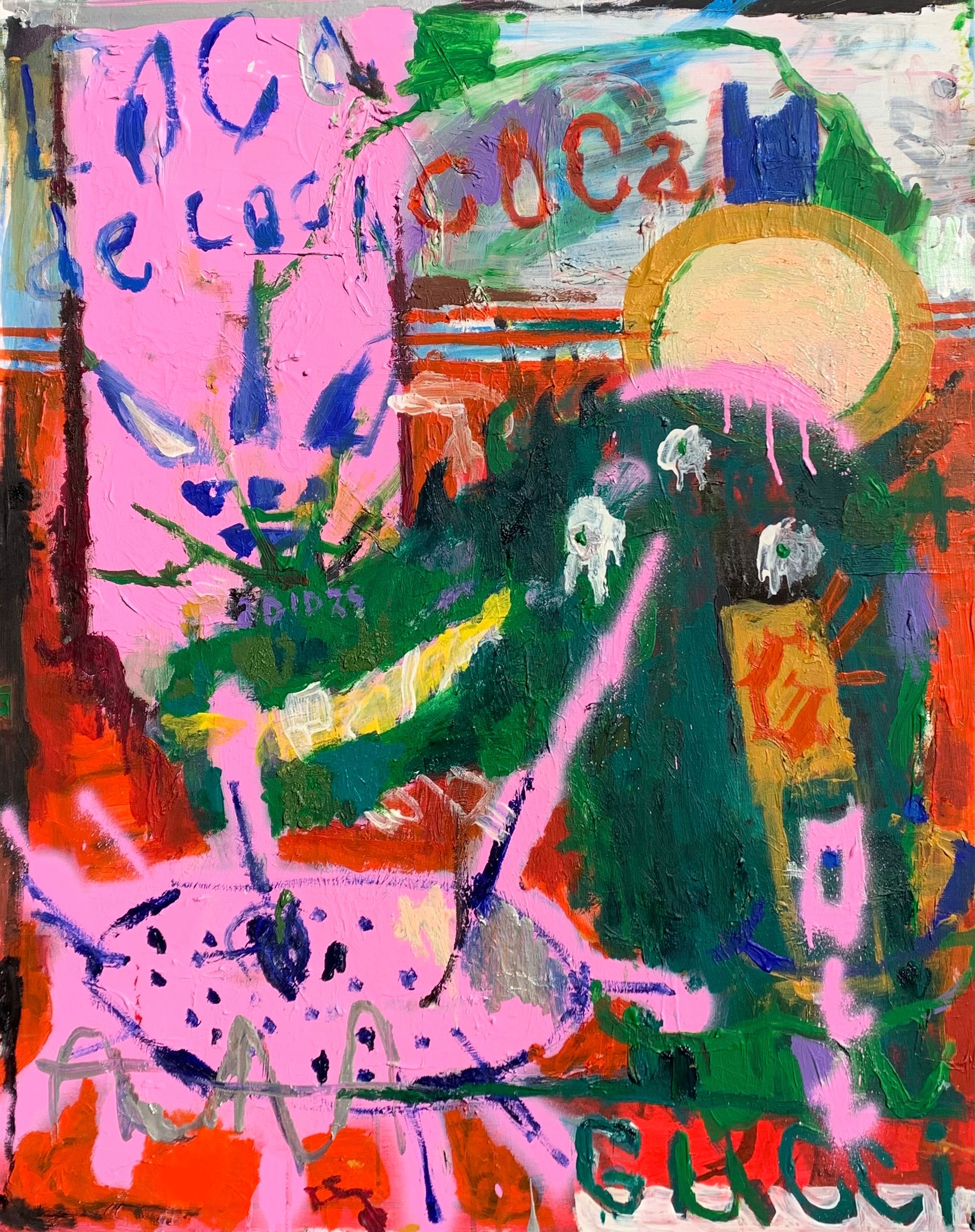 Vangranda (Картина, живопись - 
                  80 x 100 см) LOCO DE COCA