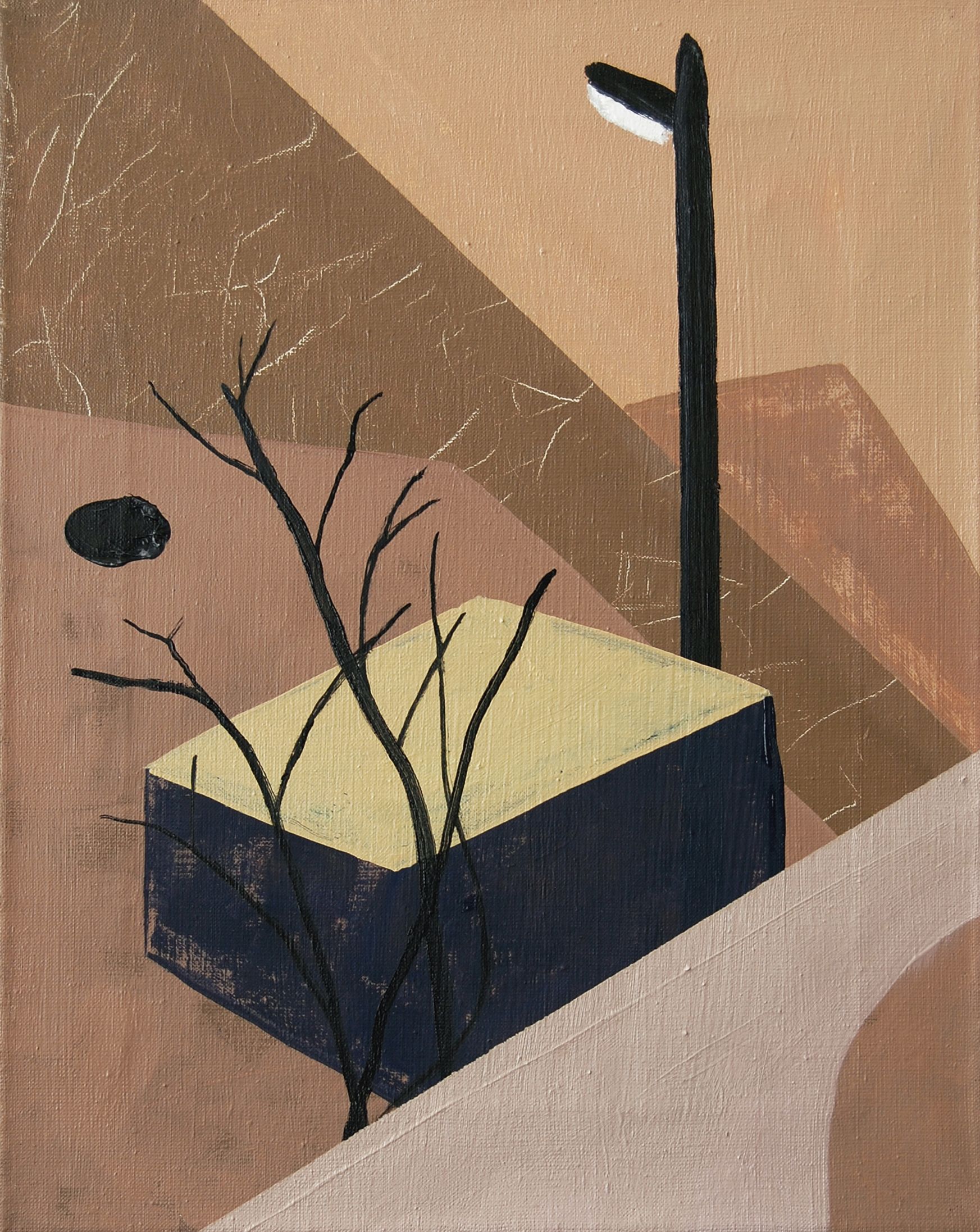 Анна Мельниченко (Картина, живопись - 
                  40 x 50 см) Puzzle view 4