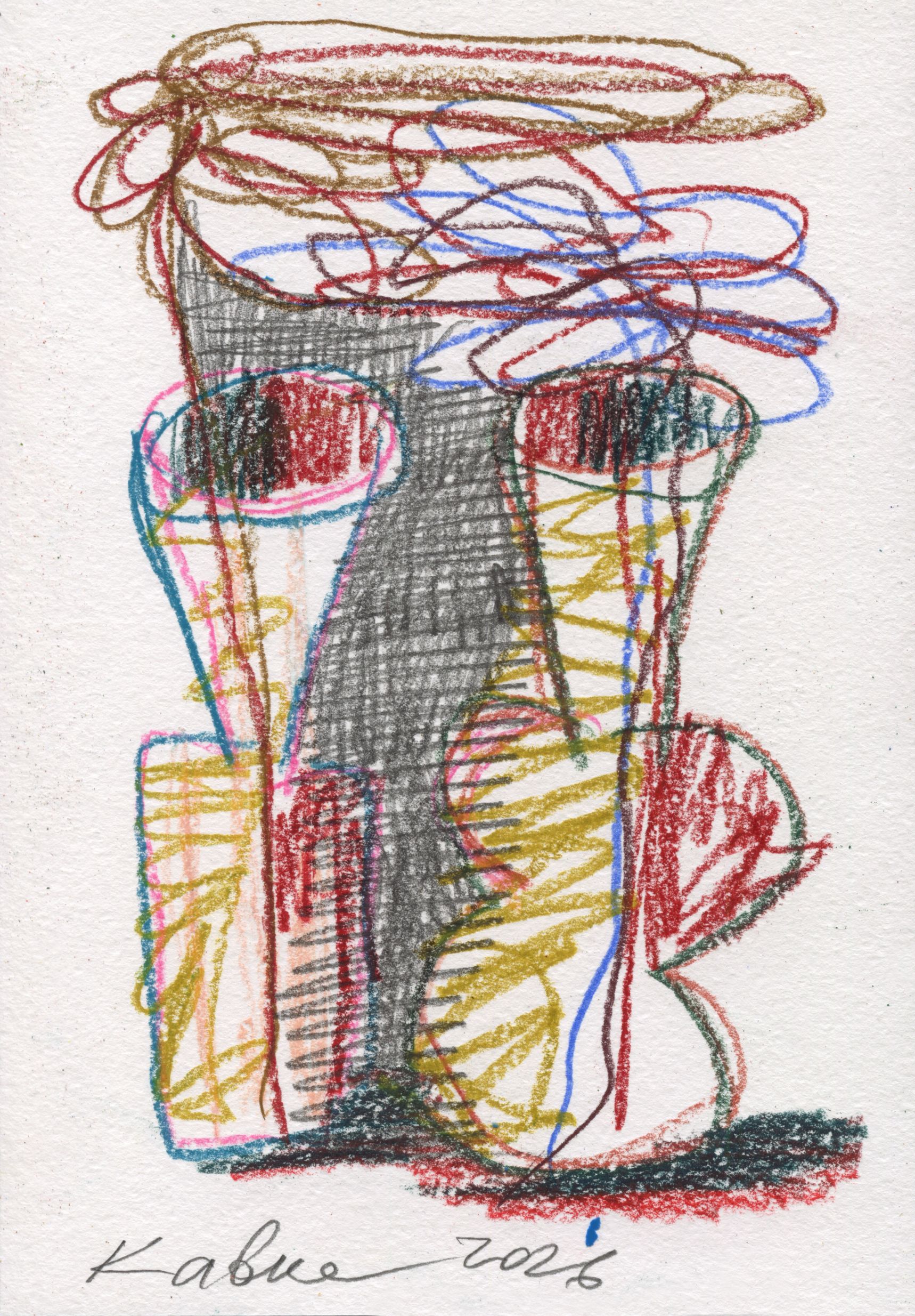 Дмитрий Кавка (Авторская графика - 
                  14.8 x 21 см) Натюрморт с цветами