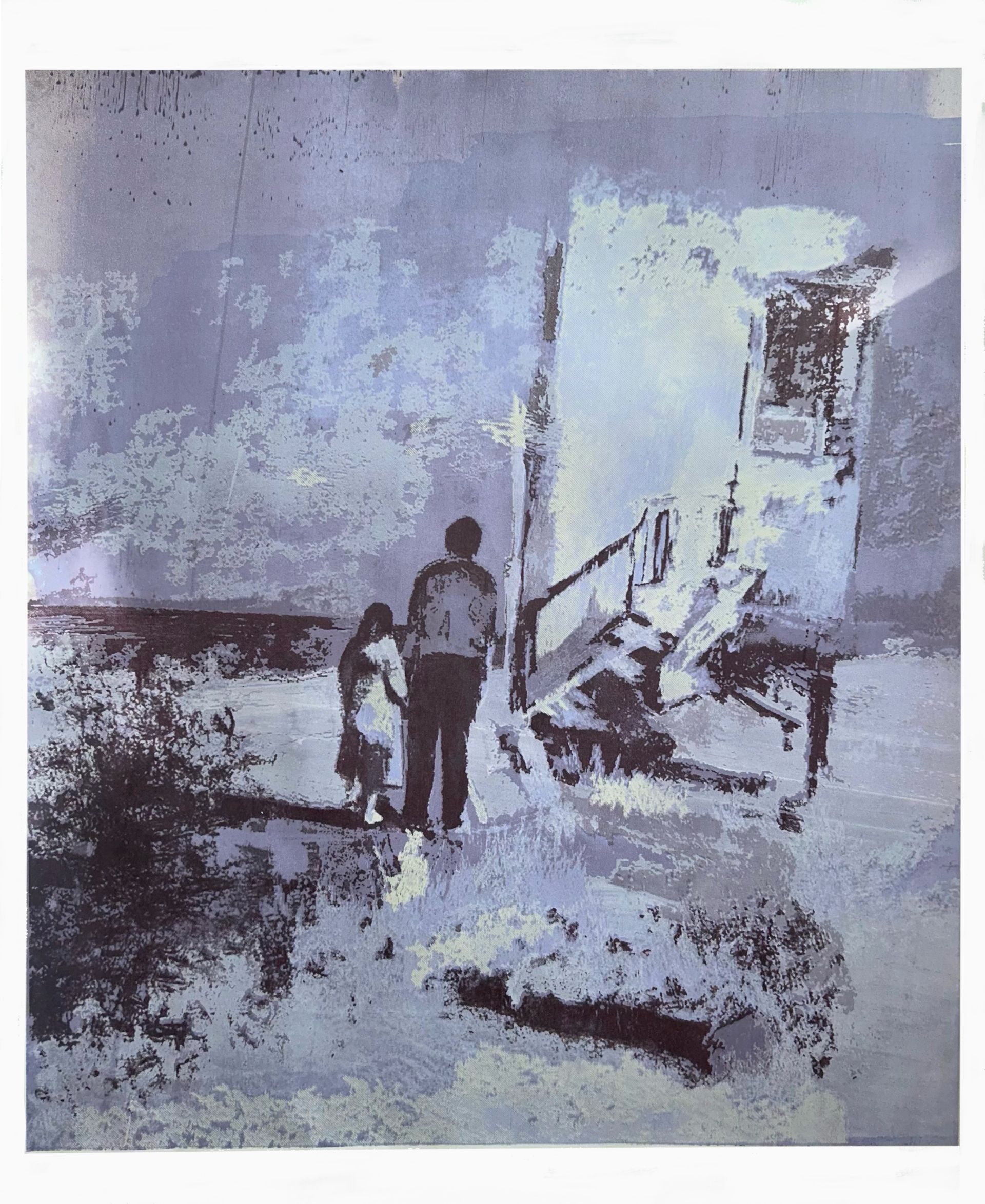 София Кей (Графика печатная - 
                  70 x 95 см) Идущие