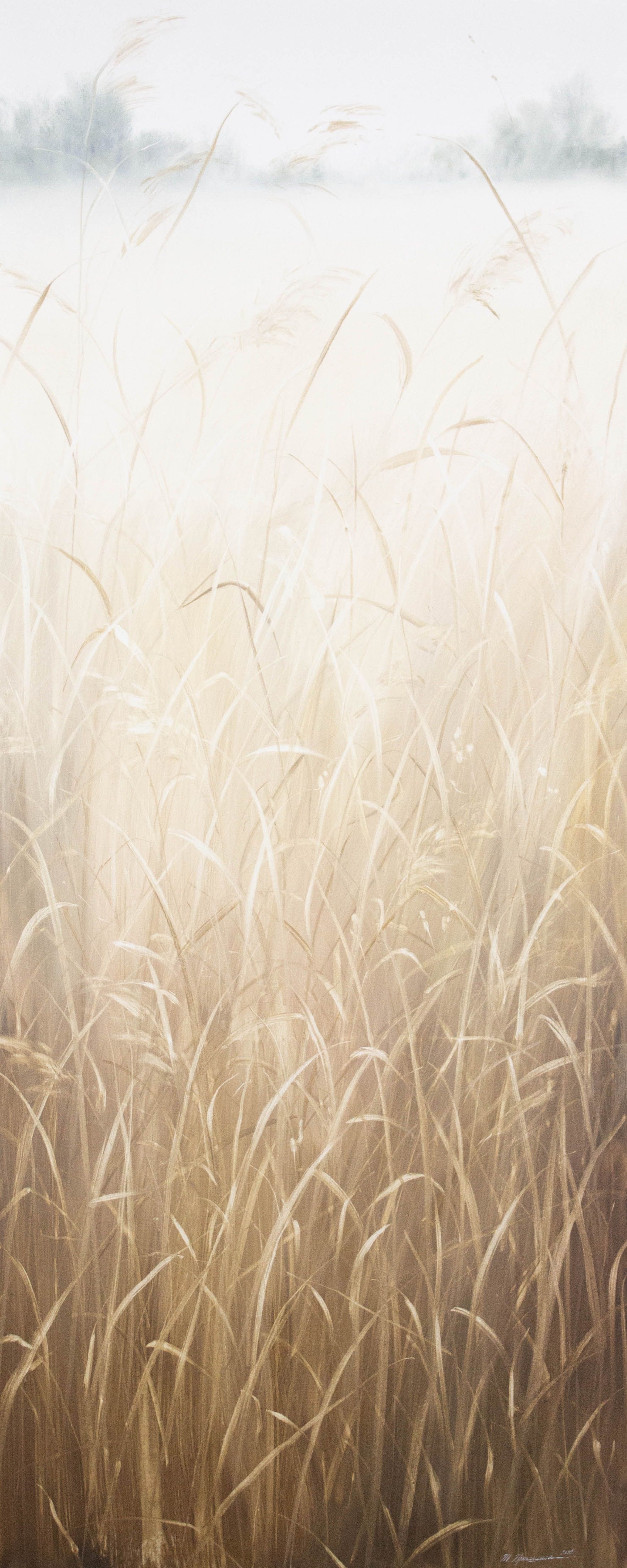 Татьяна Прокшина (Картина, живопись - 
                  80 x 200 см) Дверь IV