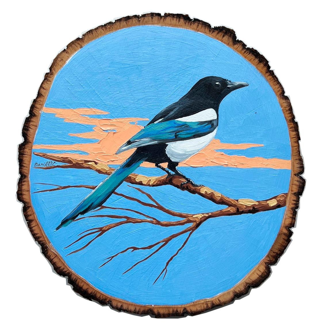 Дарья Палагина (Картина, живопись - 
                  20 x 20 см) Вестница