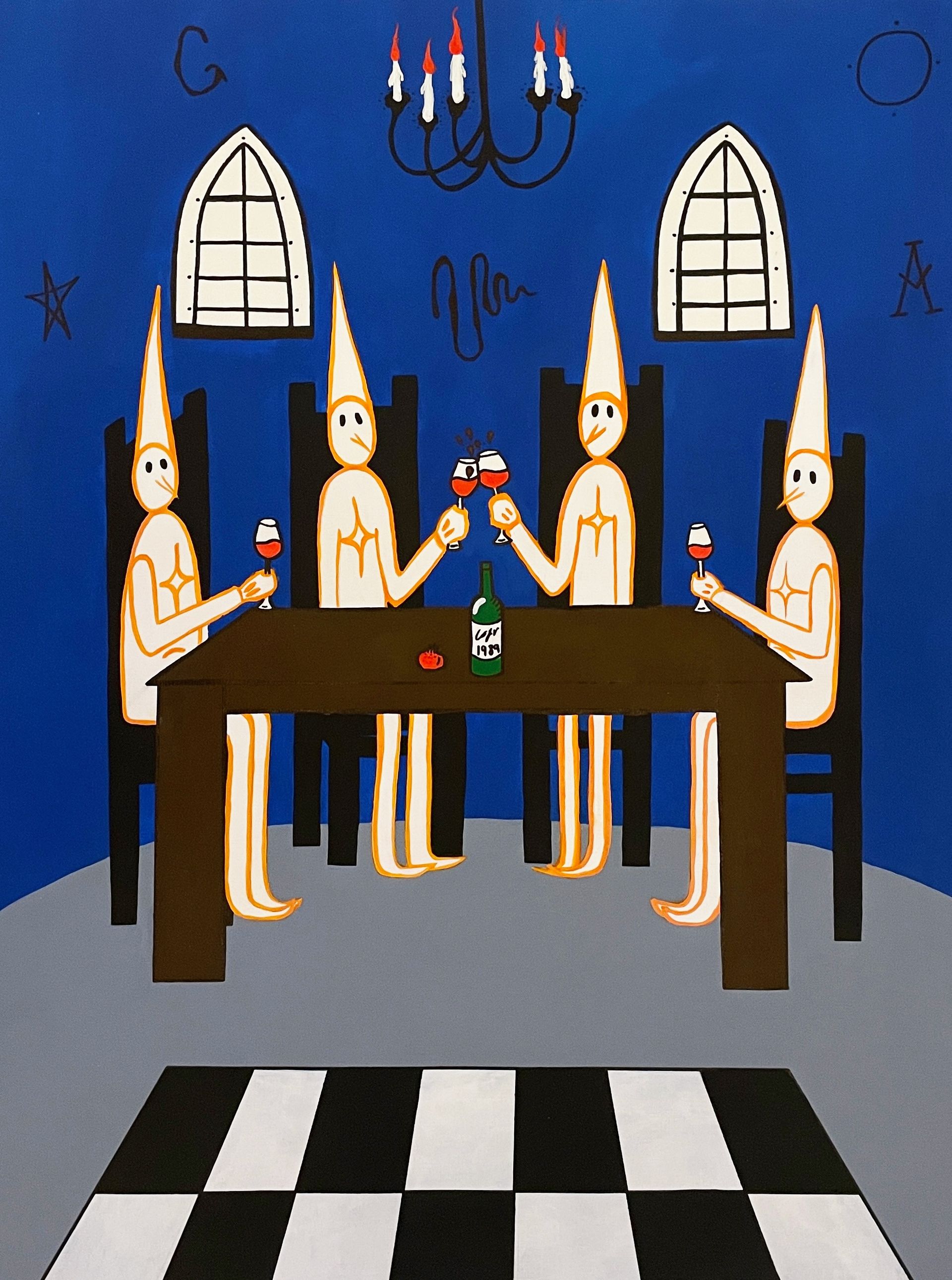 Лиза Шнайдер (Авторская графика - 
                  50 x 65 см) Santé