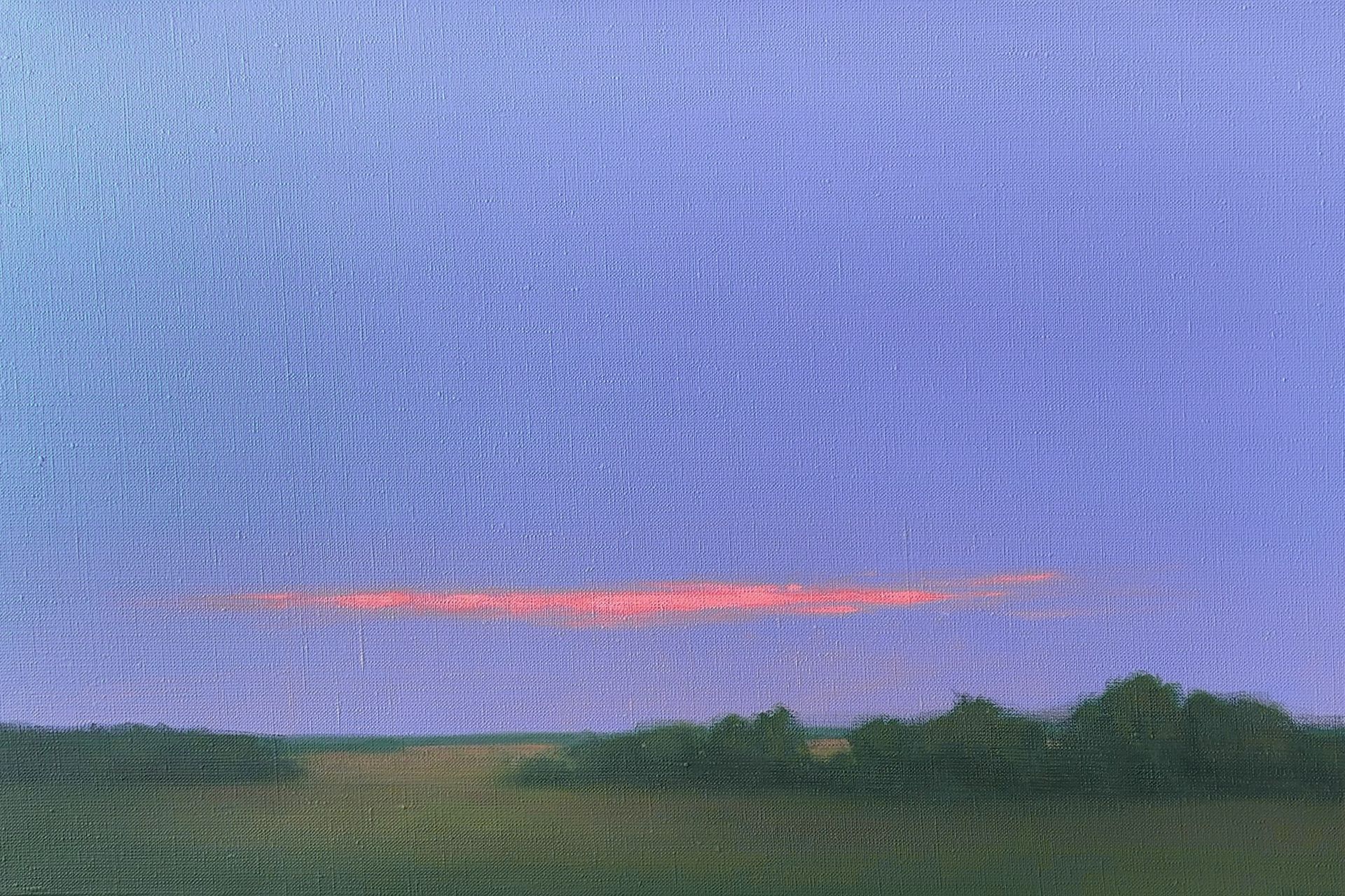 Александра Савина (Картина, живопись - 
                  60 x 40 см) Вечереет