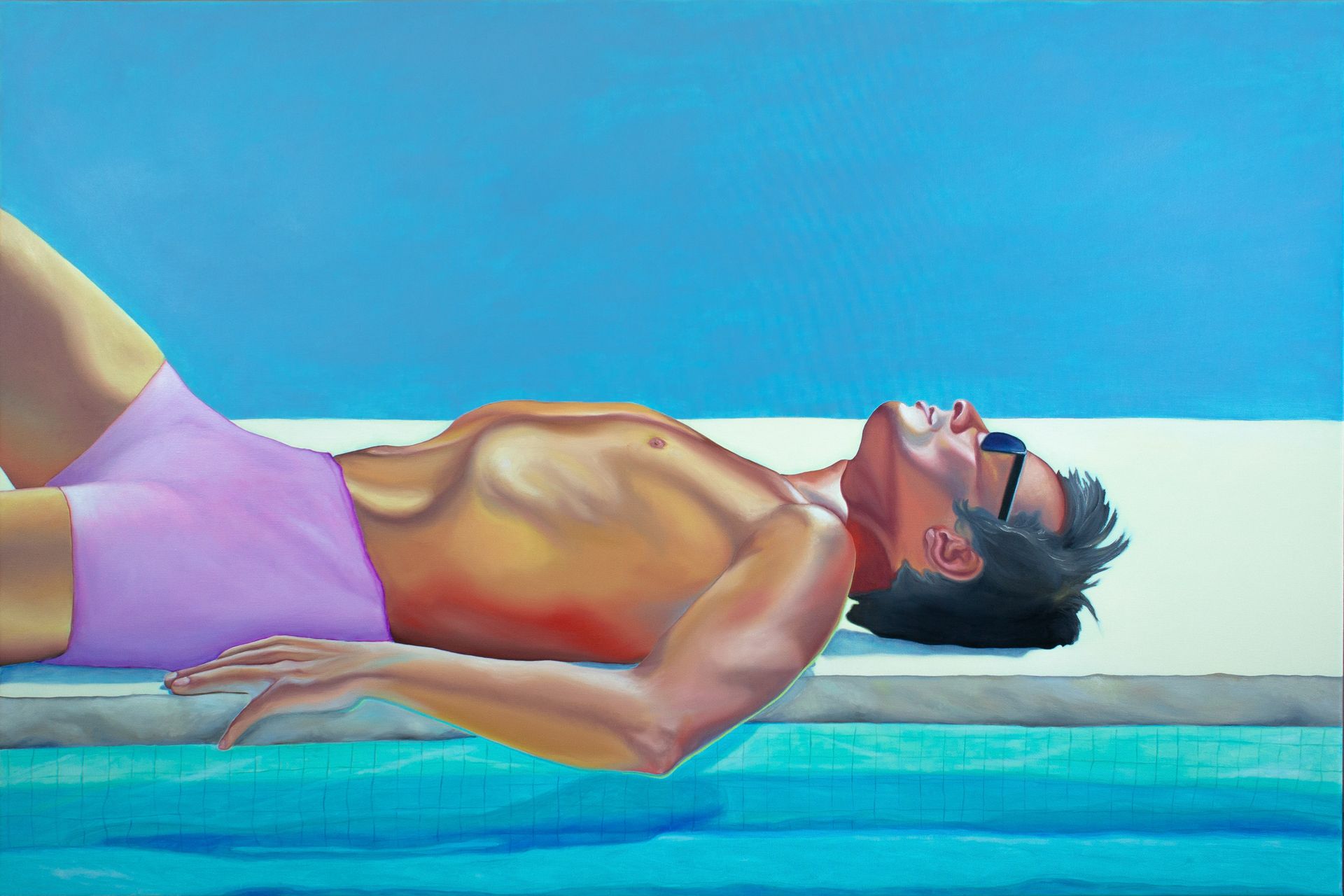 Елена Курочко (Картина, живопись - 
                  120 x 80 см) Alain