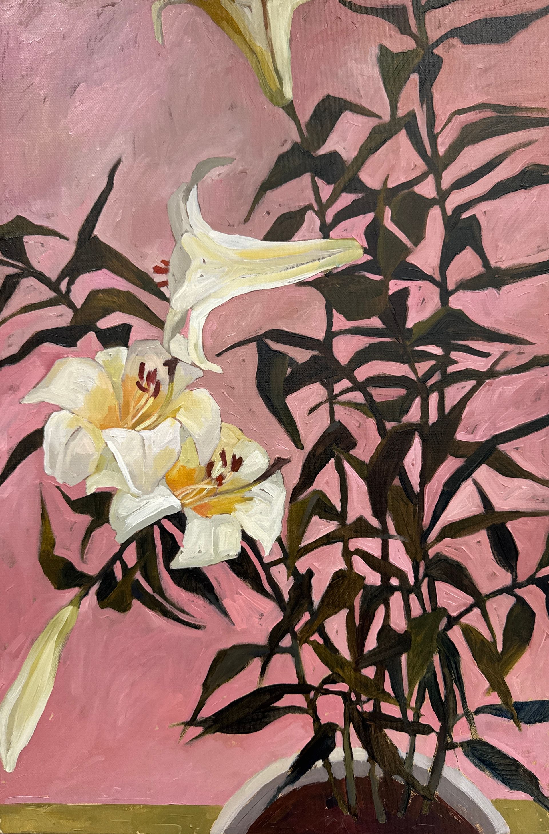 Алиса Дьякова (Картина, живопись - 
                  40 x 60 см) Цветы души