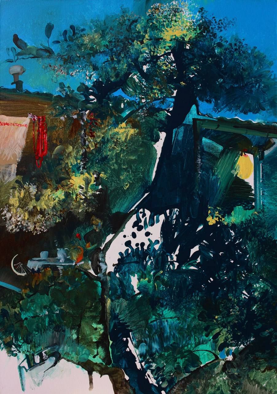 Ксения Шереметова-Благовестная (Картина, живопись - 
                  70 x 100 см) Сверчки