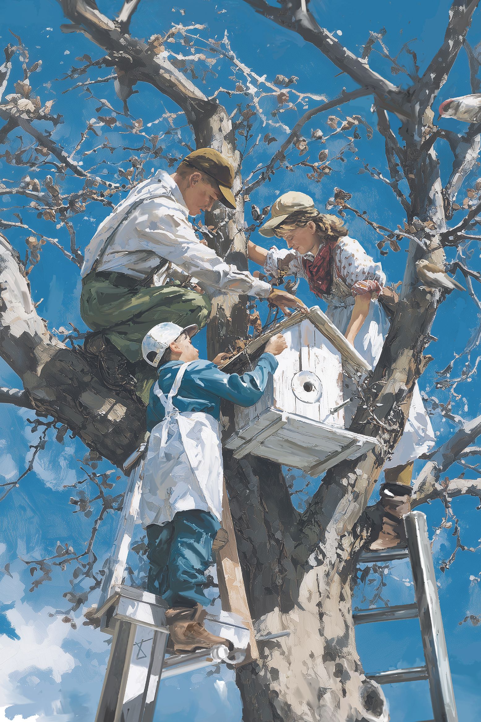 Алёша Калязин (Графика цифровая (принты) - 
                  40 x 60 см) Майские