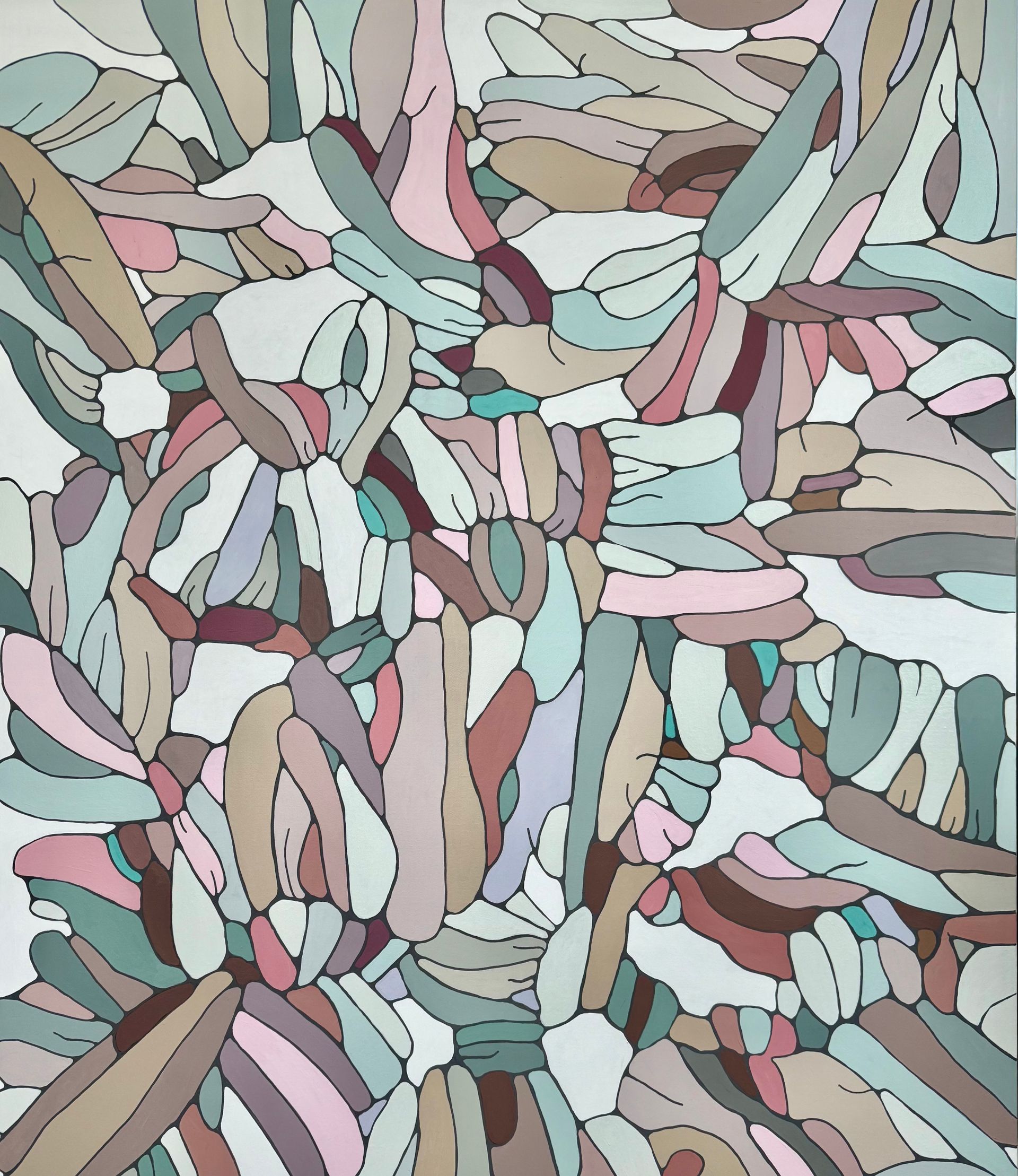 Марина Астахова (Картина, живопись - 
                  100 x 130 см) FIELDS 9