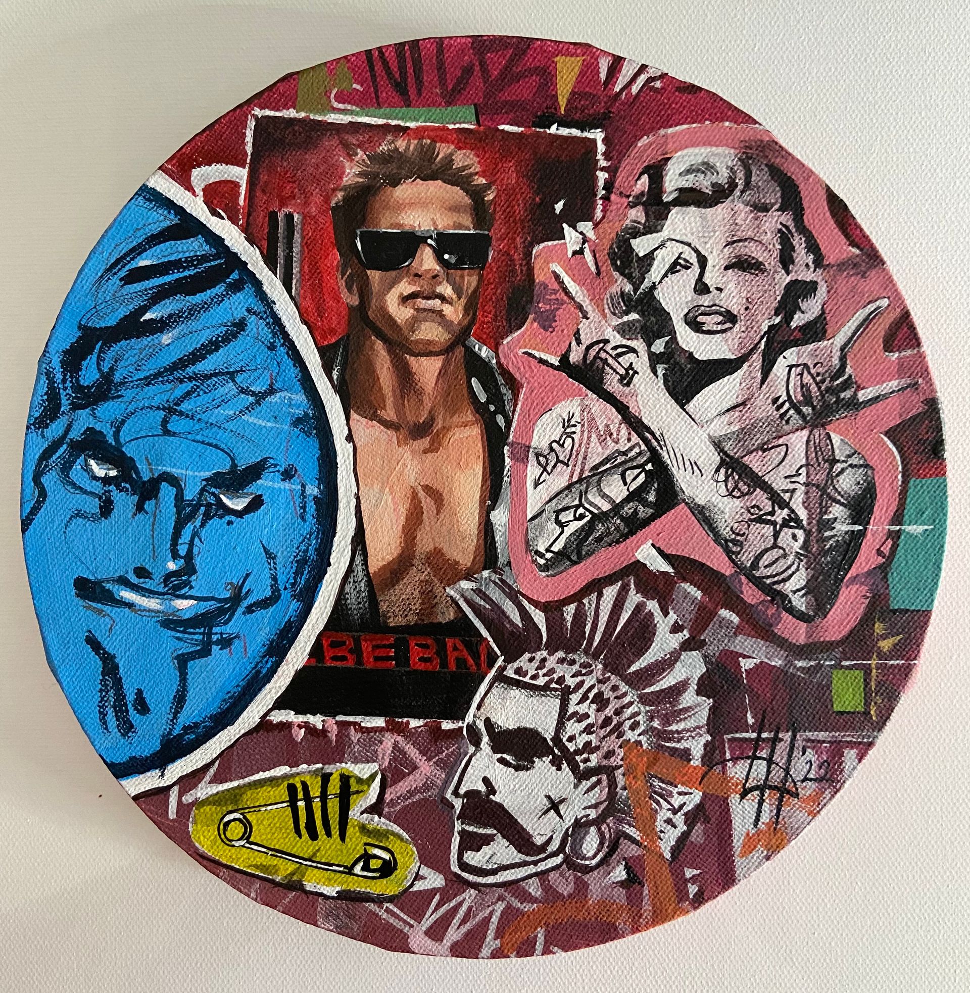 Динара Хёртнагль (Картина, живопись - 
                  20 x 20 см) Generation Pepsi. Punkrock