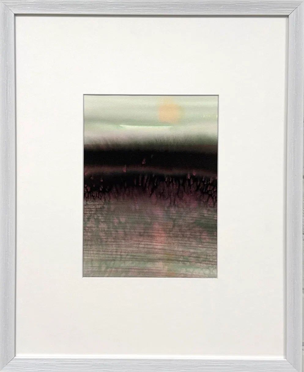 Анастасия Попова (Авторская графика - 
                  30 x 40 см) Вечернее VII