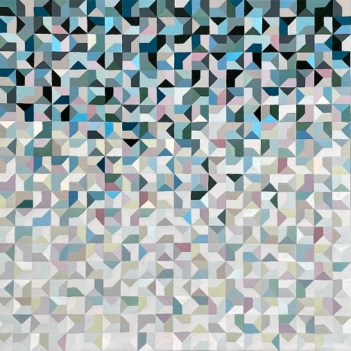 Марина Астахова (Картина, живопись - 
                  60 x 60 см) Labyrinth Haze