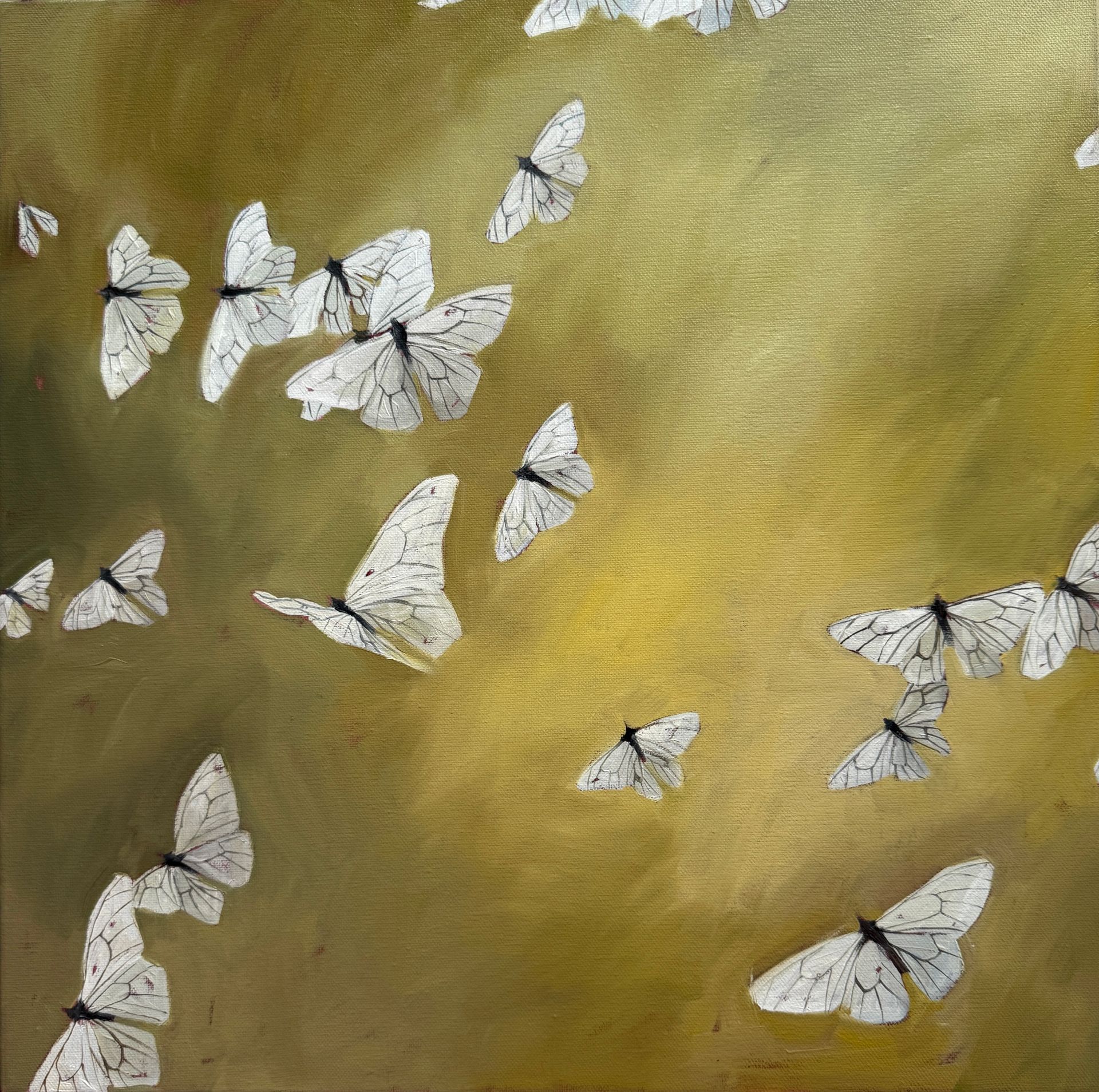 Алиса Дьякова (Картина, живопись - 
                  50 x 50 см) Символ красоты и перемен