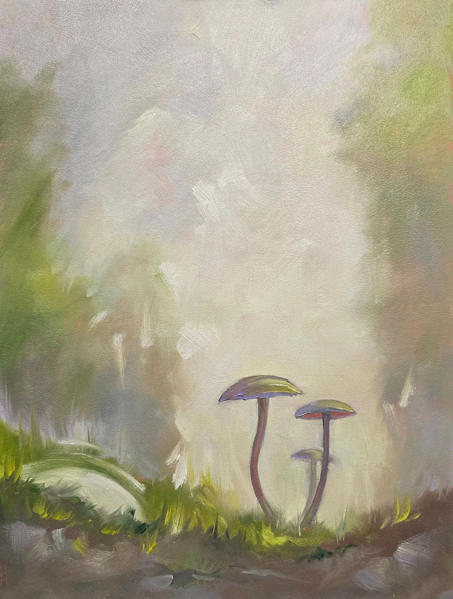 Александр Буданов (Авторская графика - 
                  30 x 40 см) Грибочки 11