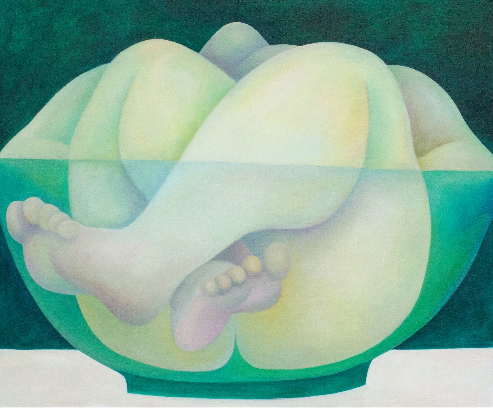 Тася Василькова (Картина, живопись - 
                  120 x 100 см) Суп