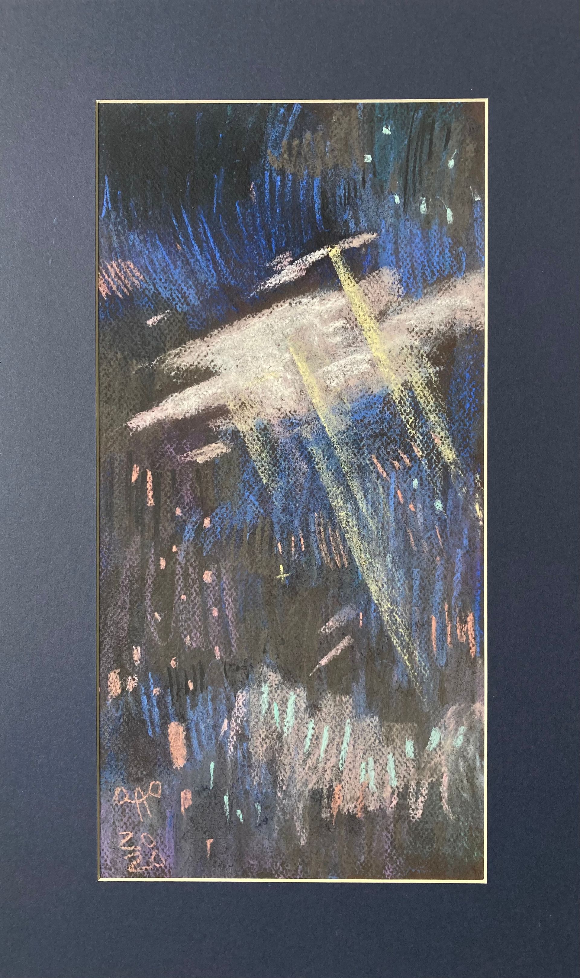 Олег Агафонов (Авторская графика - 
                  28.5 x 47 см) Falling skies 4.6