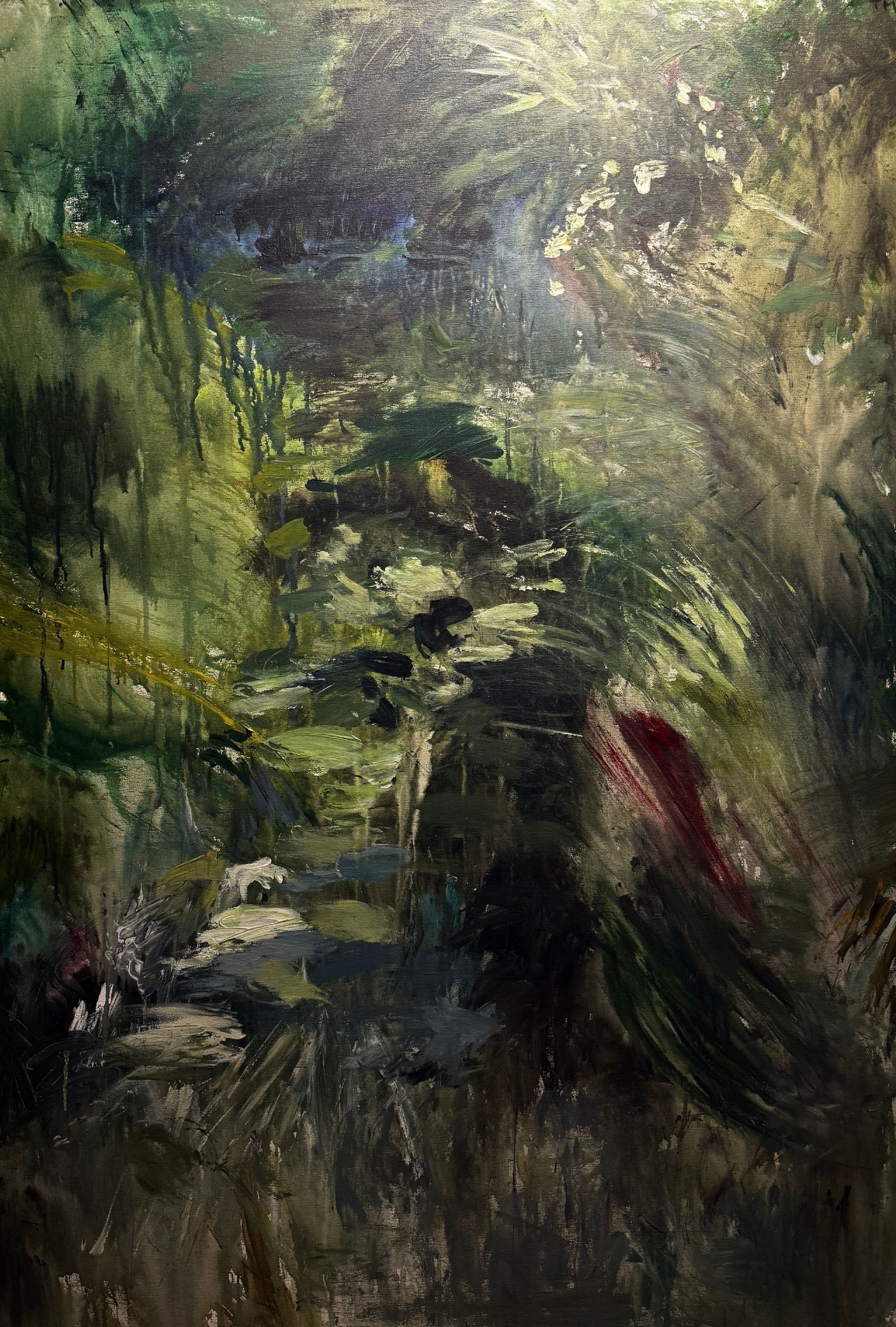 Мария Тихонова (Картина, живопись - 
                  100 x 150 см) Water lilies