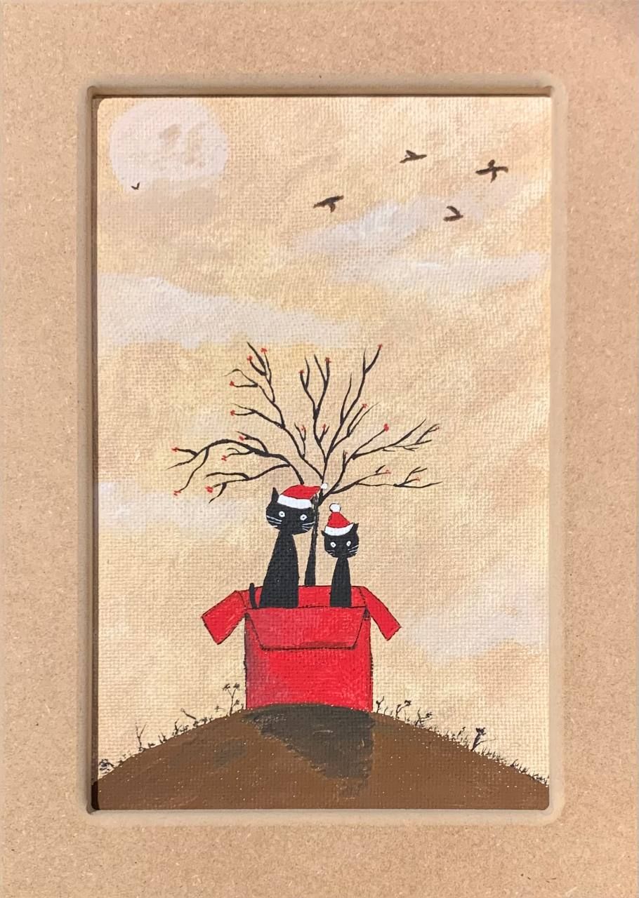 Дарья Иванова (Картина, живопись - 
                  25 x 35 см) Время сюрпризов