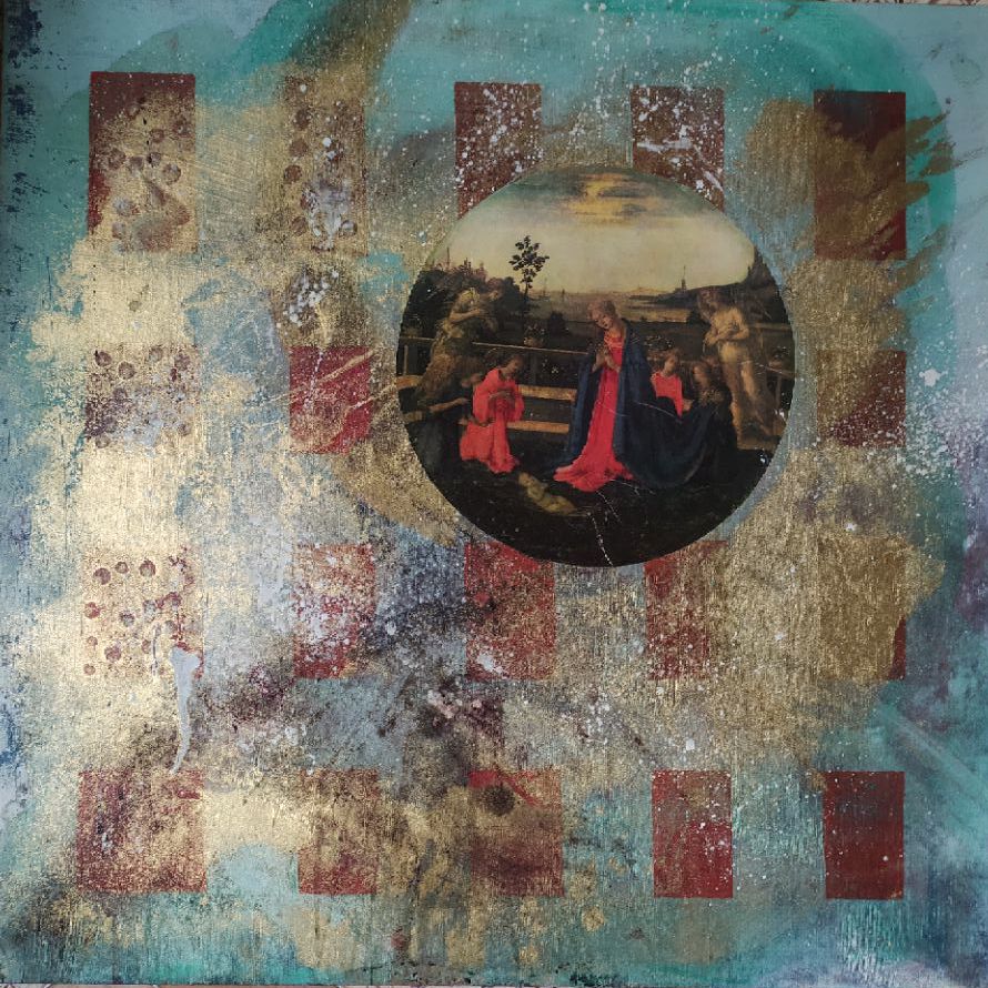Лидия Гордеенко (Картина, живопись - 
                  53 x 53 см) Дитя