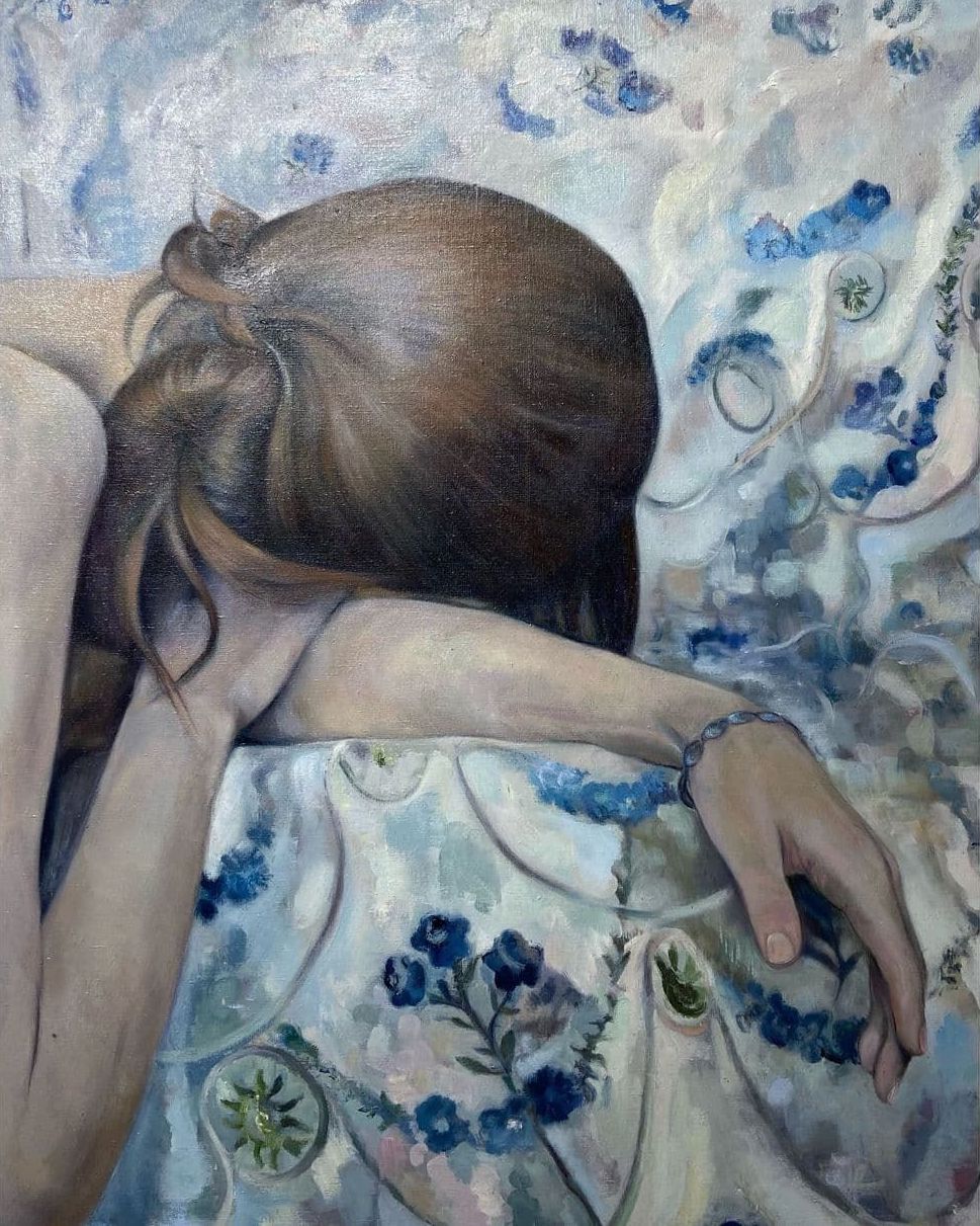 Полина Майер (Картина, живопись - 
                  80 x 100 см) Натюрморт