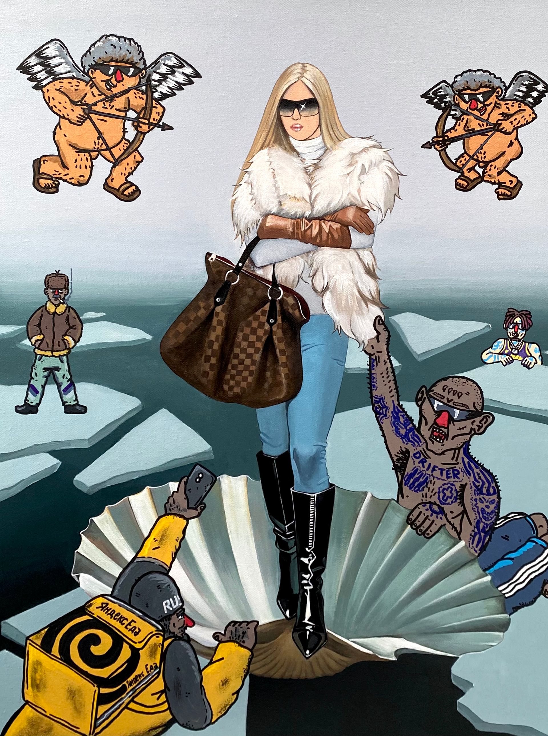 Елизавета Белова (Картина, живопись - 
                  50 x 60 см) V.I.P.нера