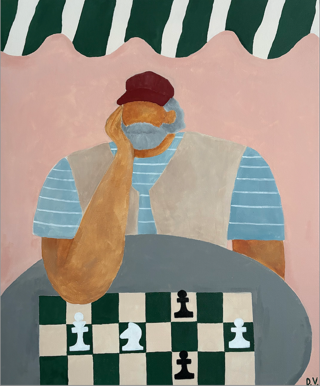 Диана Волкова (Картина, живопись - 
                  50 x 60 см) Амальфи