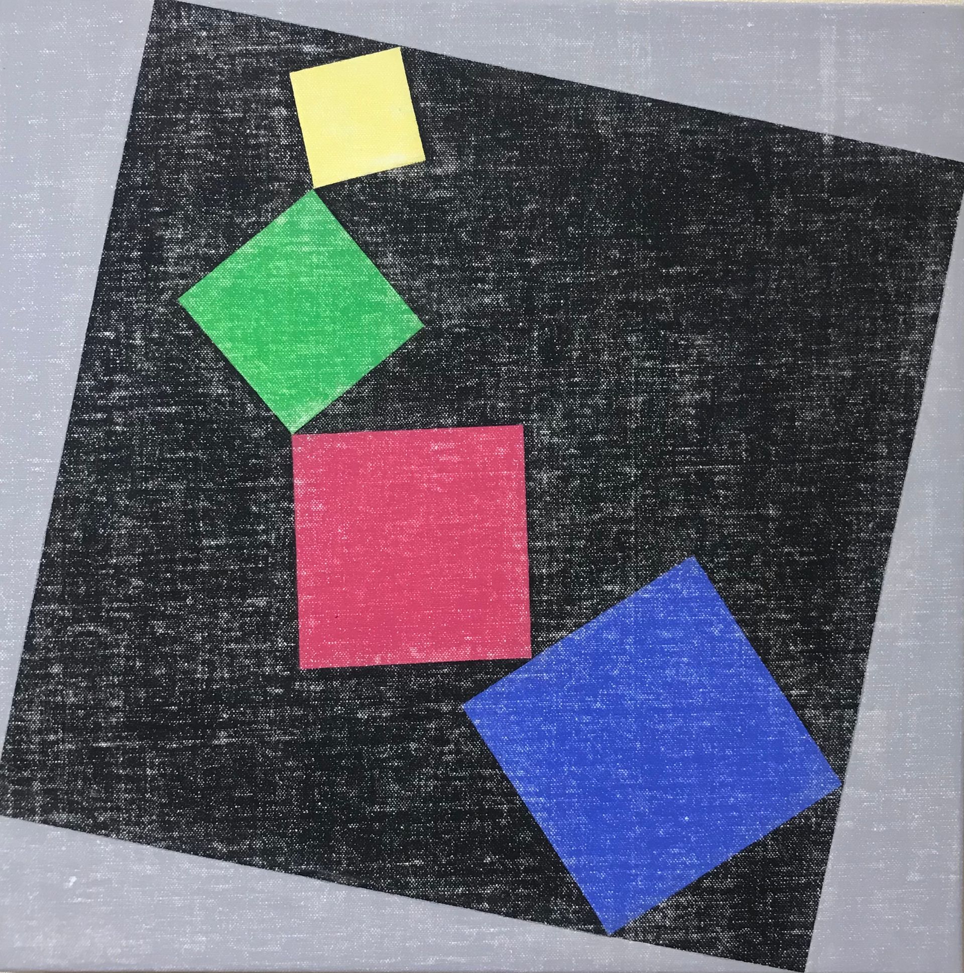 Юрий Ростиславский (Картина, живопись - 
                  50 x 50 см) Легкомысленный