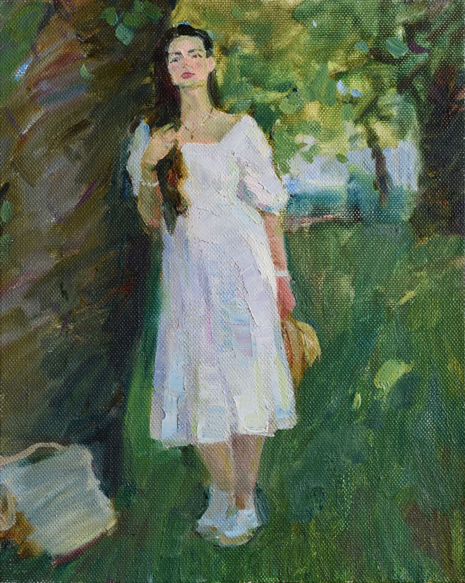 Илья Хахарев (Картина, живопись - 
                  40 x 50 см) Летний день