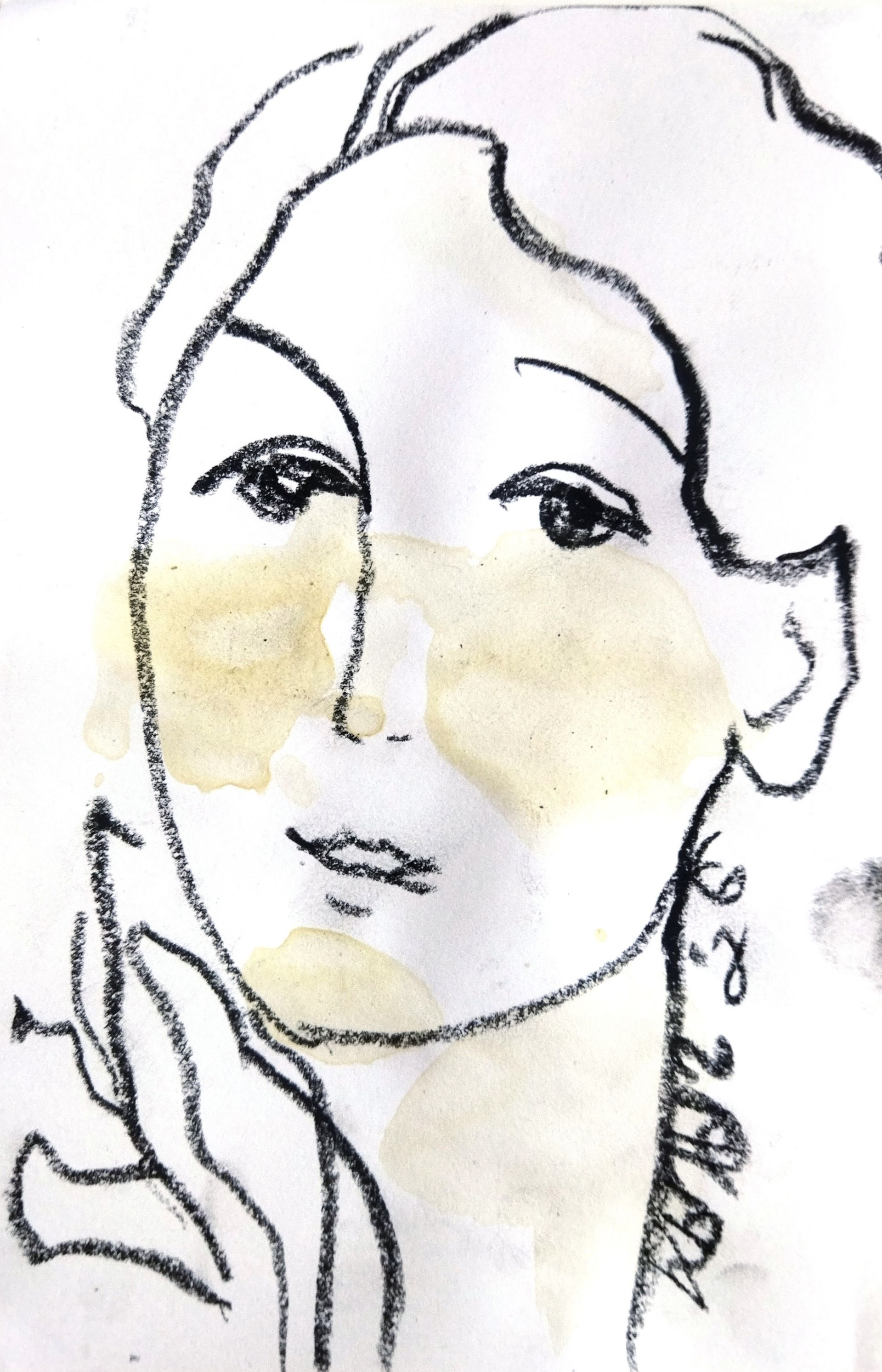 Людмила Кылыч (Авторская графика - 
                  13 x 19 см) Левая