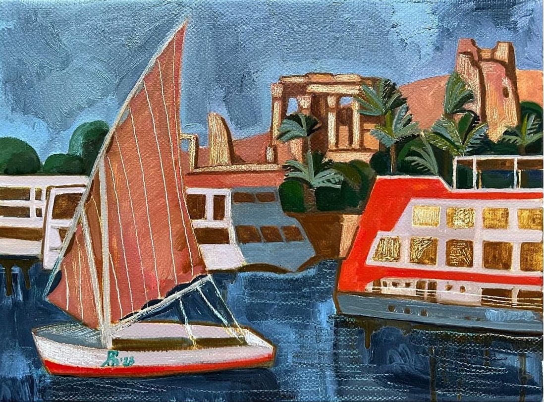 Мила Гаврилова (Картина, живопись - 
                  40 x 30 см) Ком-Омбо