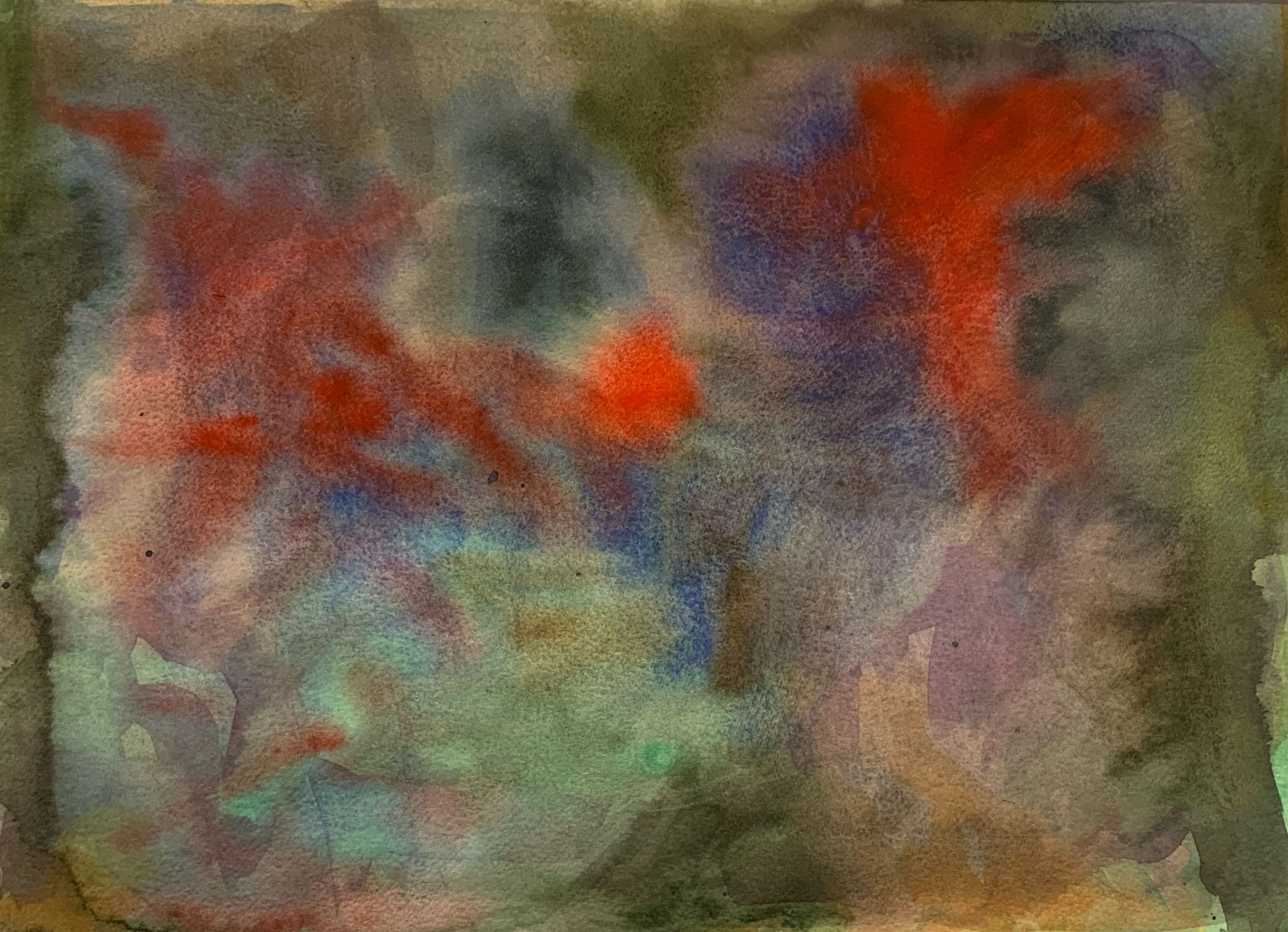 Саша Афонская (Авторская графика - 
                  50 x 40 см) Цветочки