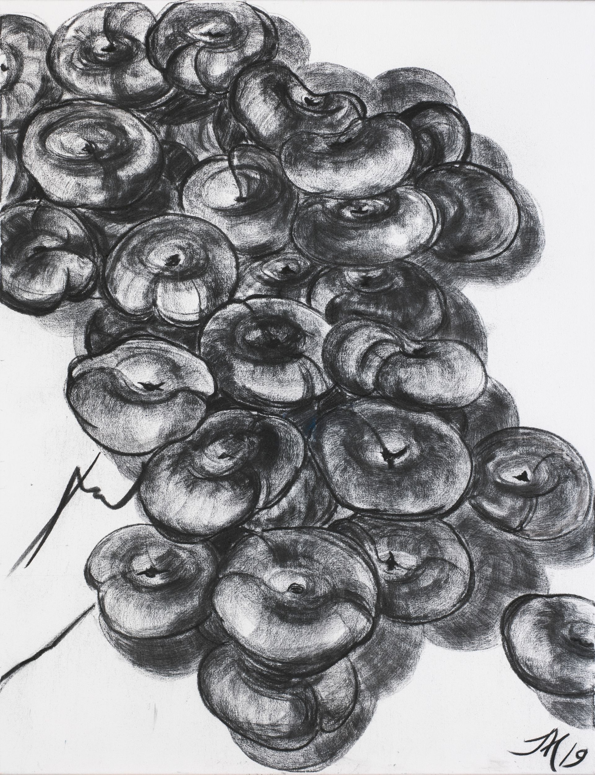 Марианна Чайка (Картина, живопись - 
                  70 x 90 см) Персики. Часть I