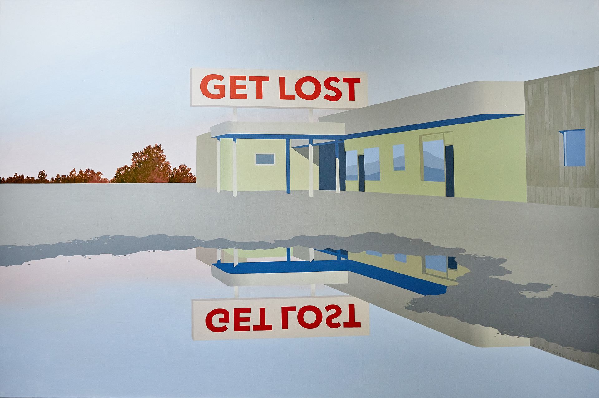 Людмила Константинова (Картина, живопись - 
                  150 x 100 см) Get Lost