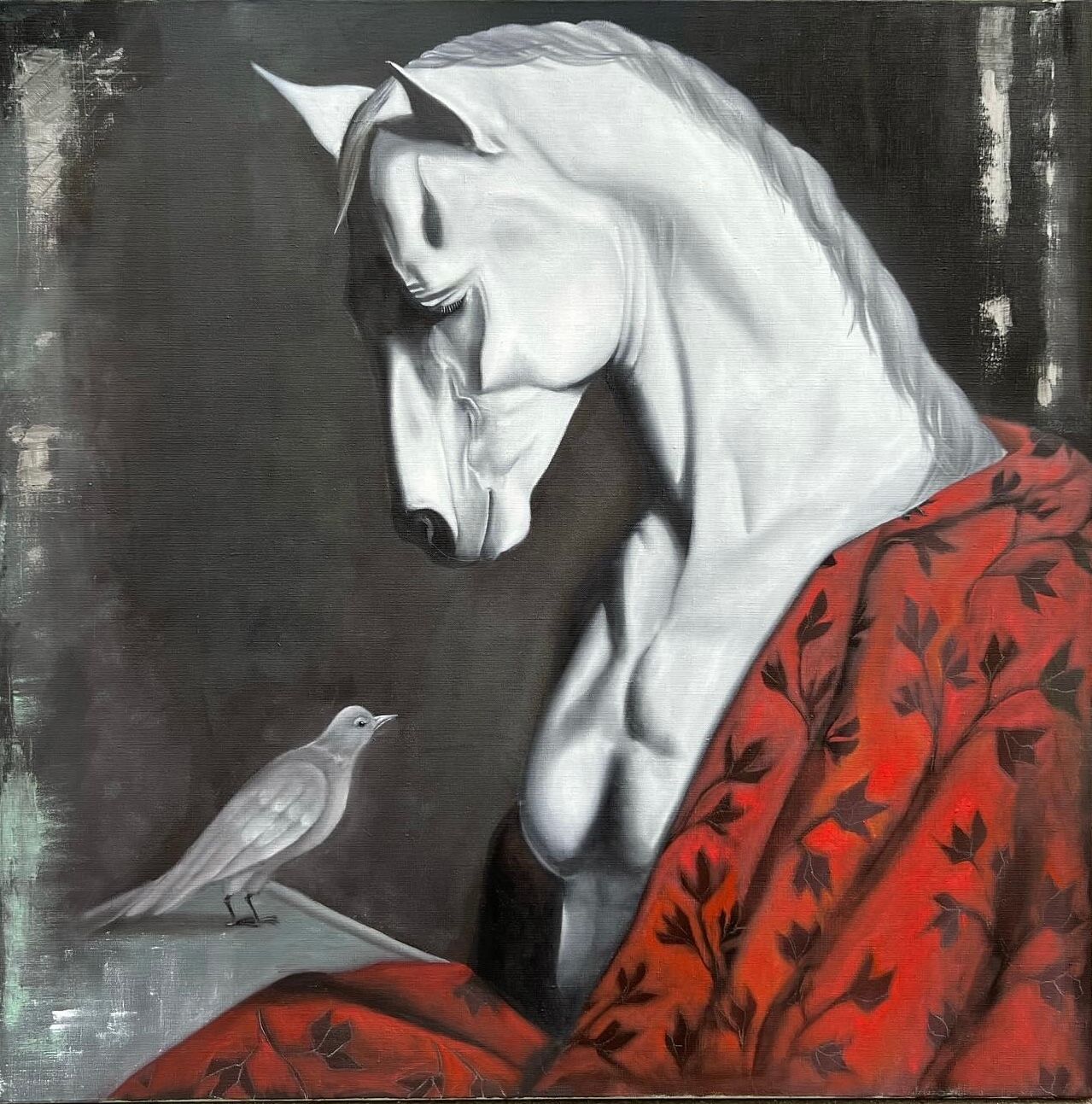 Нина Григель (Картина, живопись - 
                  90 x 90 см) Равновесие